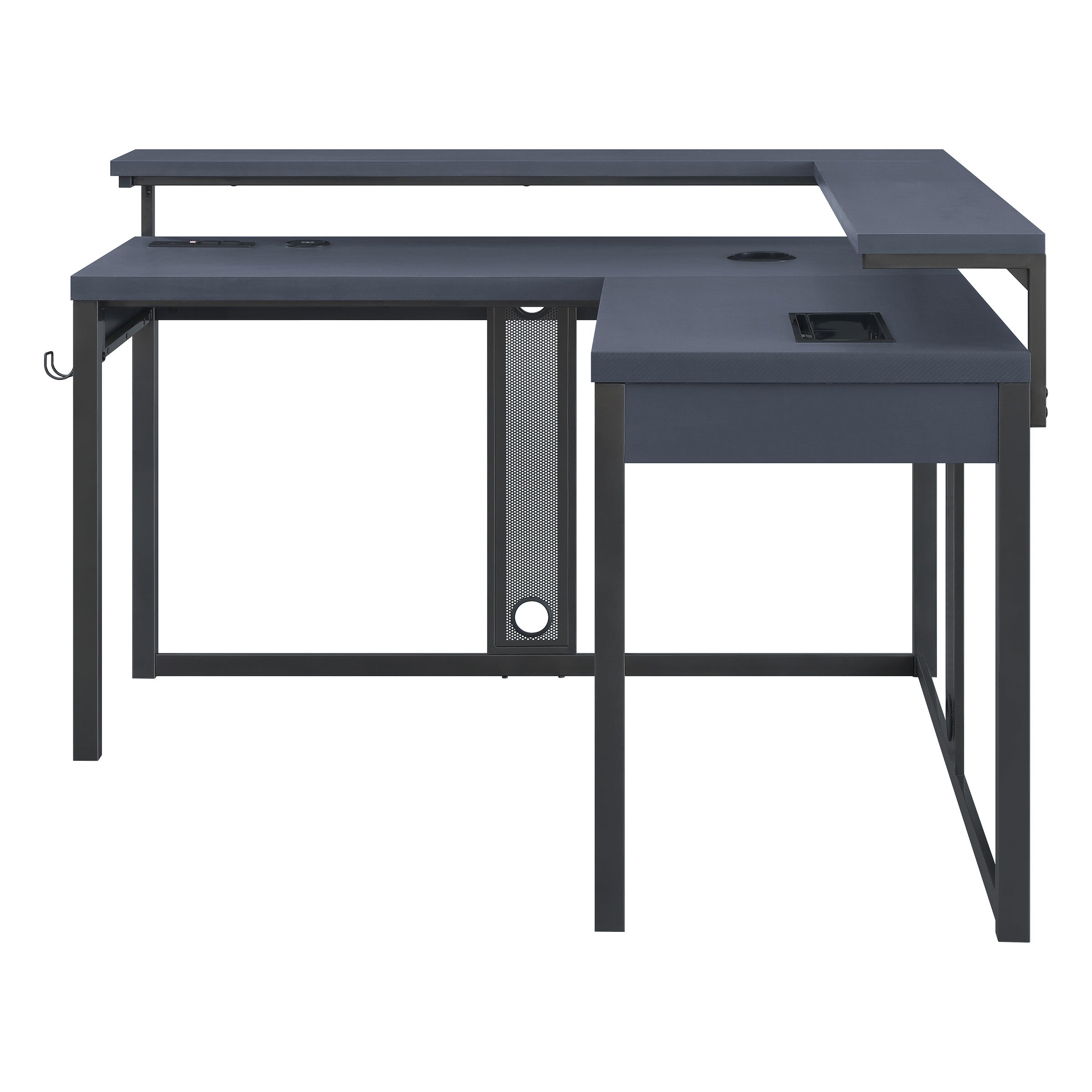 Loadout L/Shape Gaming Desk - Black
