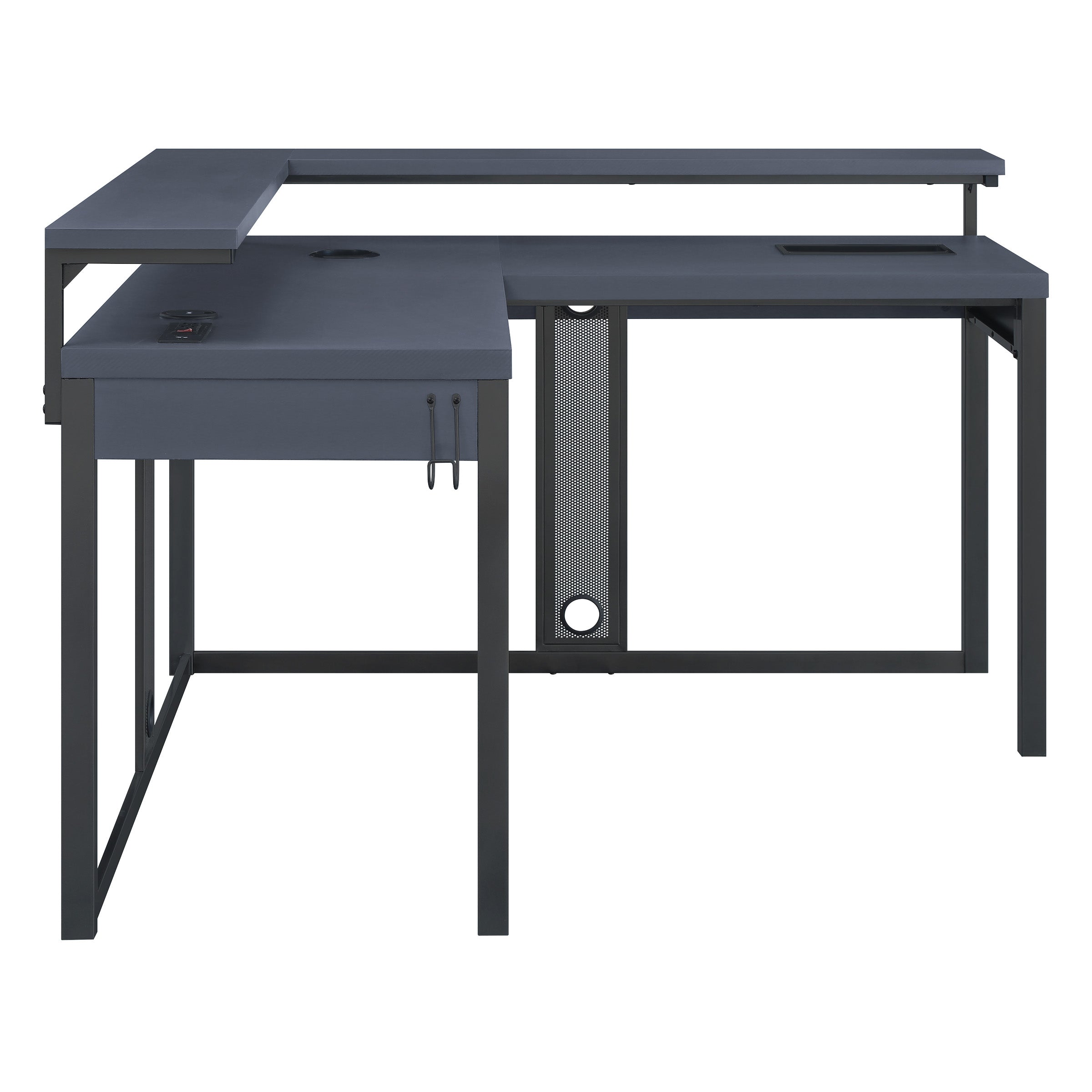 Loadout L/Shape Gaming Desk - Black