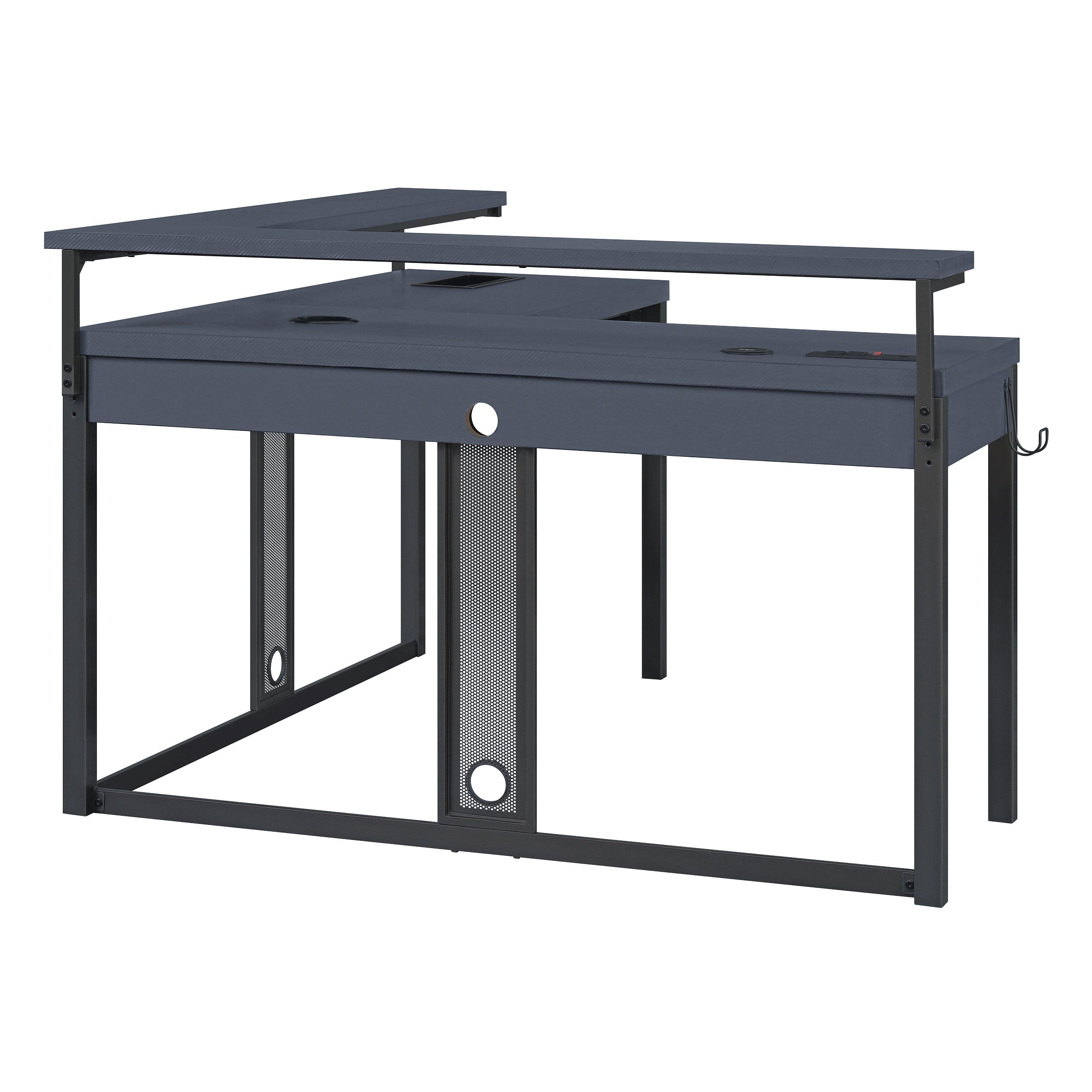 Loadout L/Shape Gaming Desk - Black