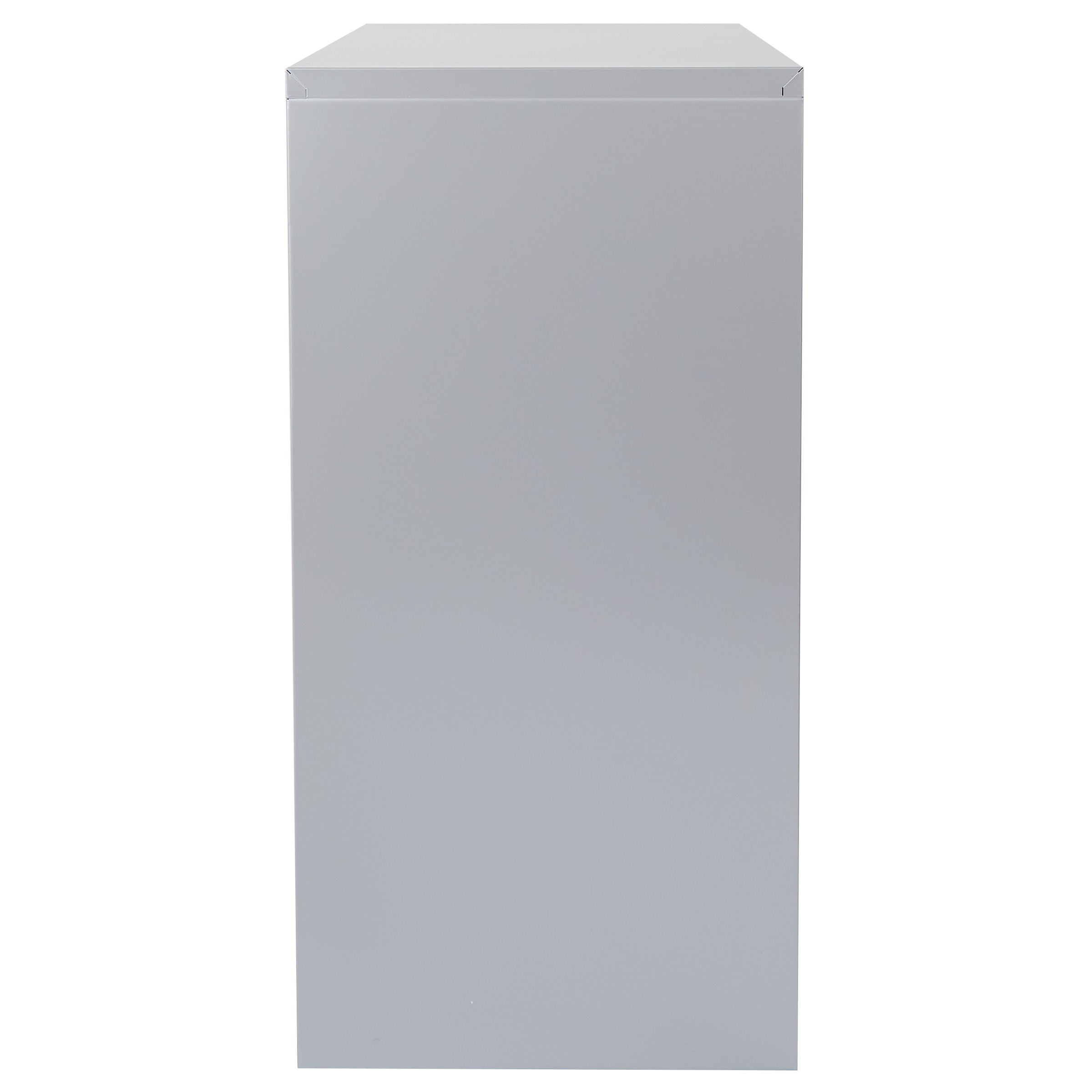 36" Wide 3 Drawer Lateral File With Core-Removeable Lock & Adjustable Glides - Silver