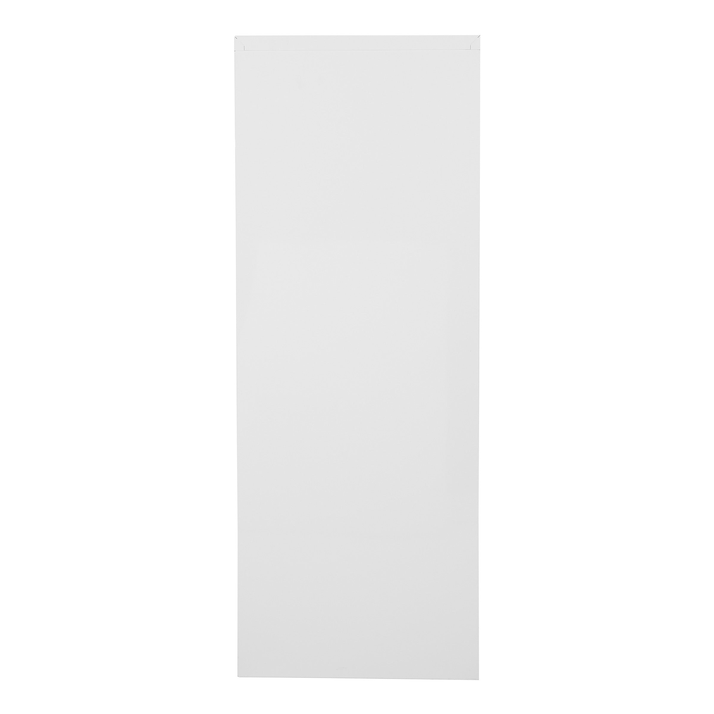 36" Wide 4 Drawer Lateral File With Core-Removeable Lock & Adjustable Glides - White