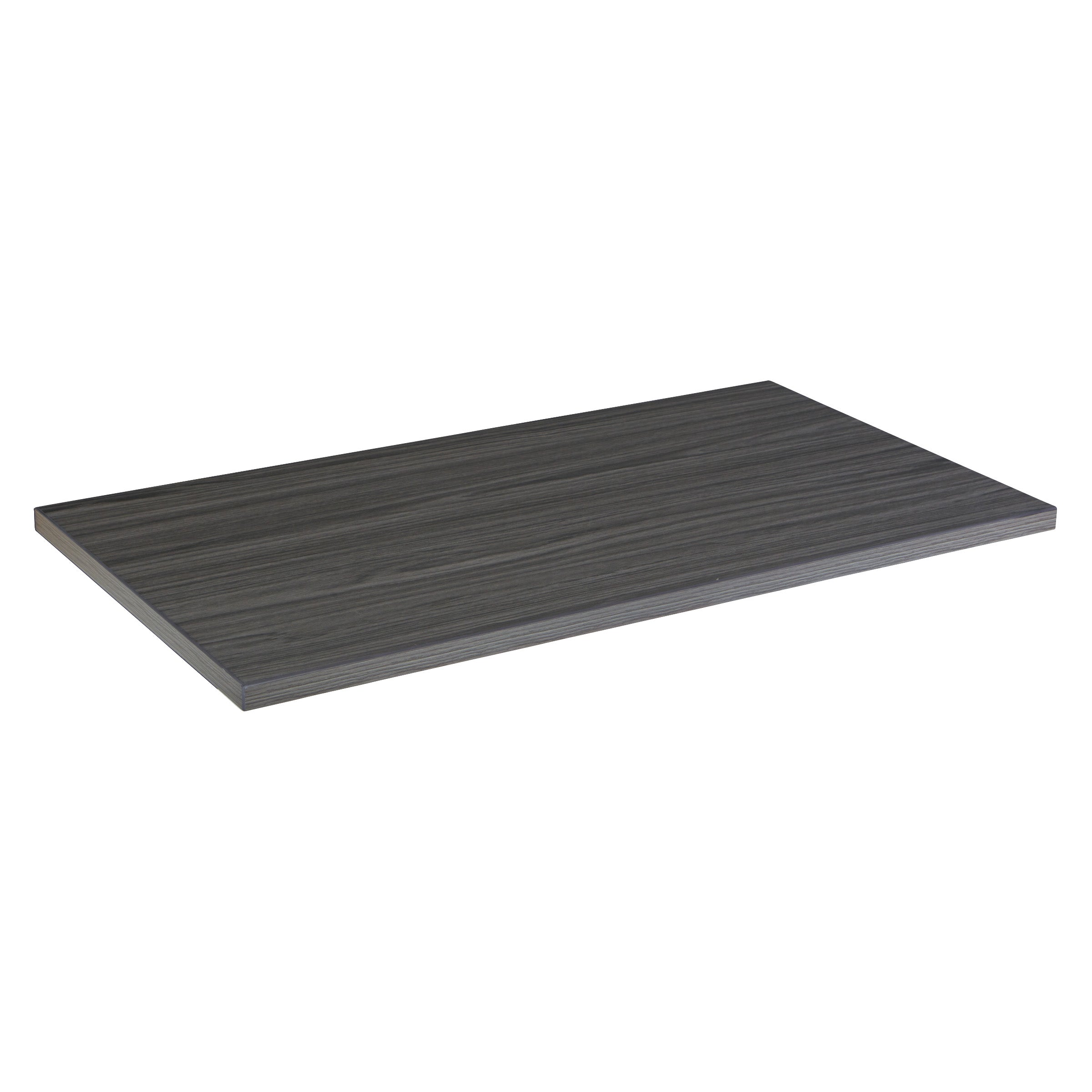 36" Wide Laminate Top- Wide Lateral - Slate Grey