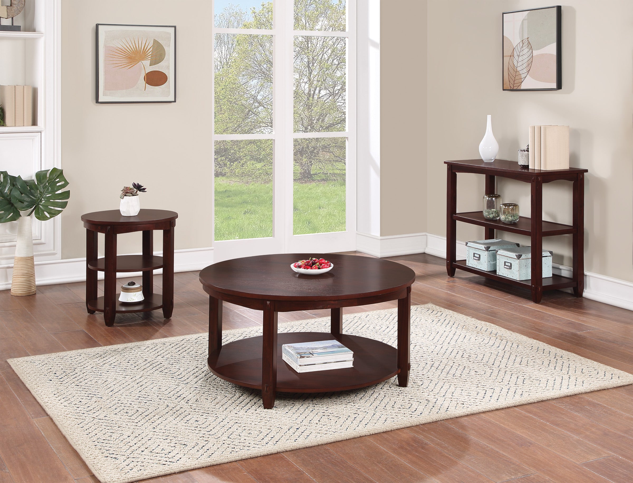 Lane End Table - Espresso
