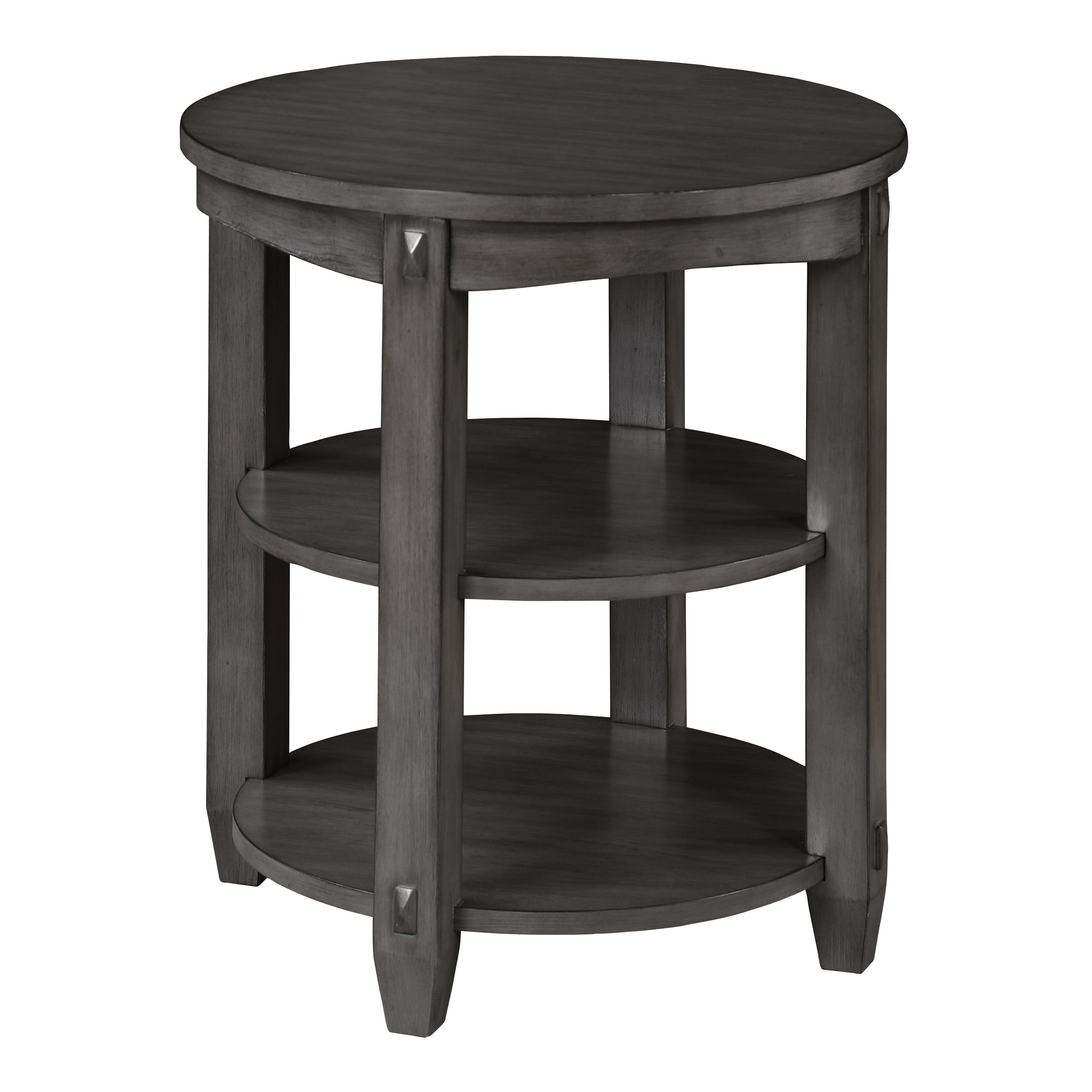 Lane End Table - Slate Grey
