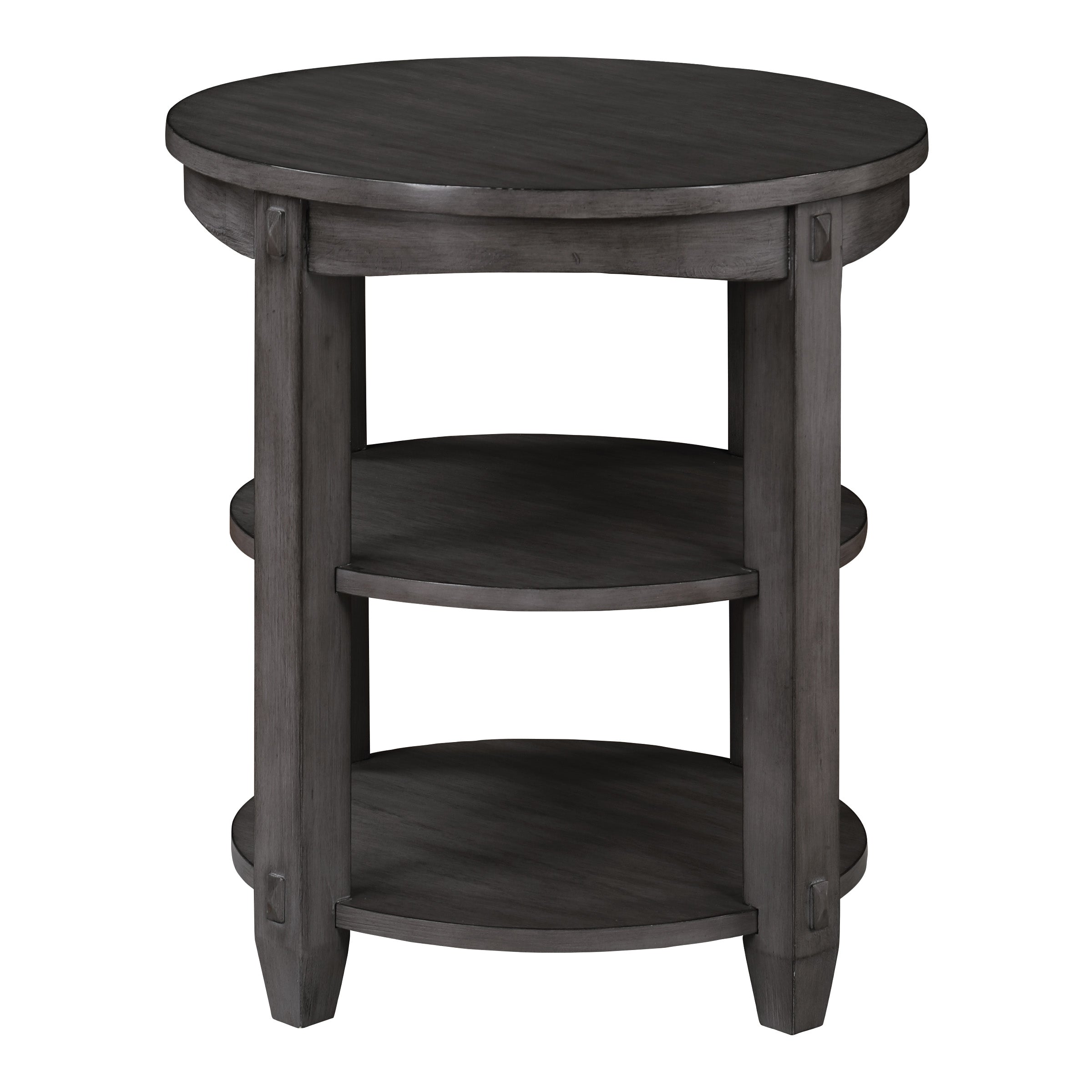 Lane End Table - Slate Grey