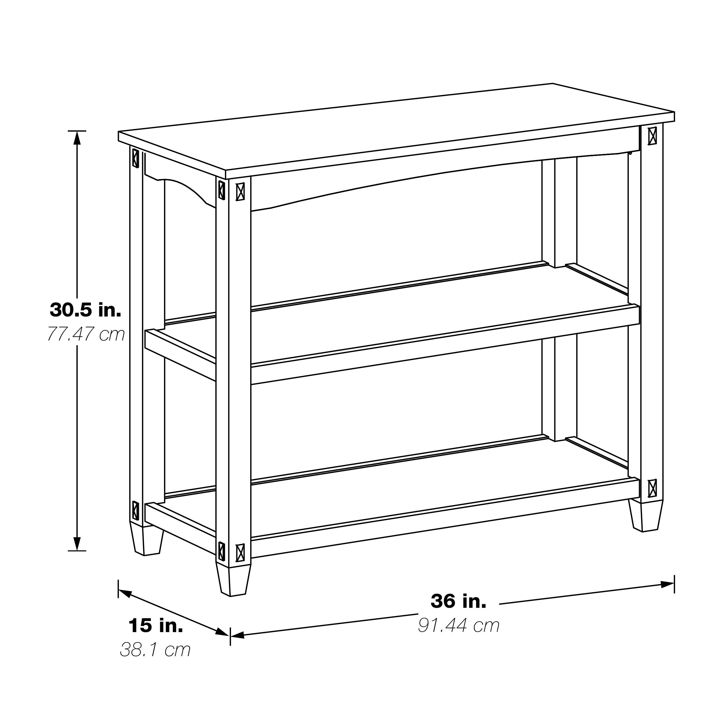Lane Console Table - Espresso