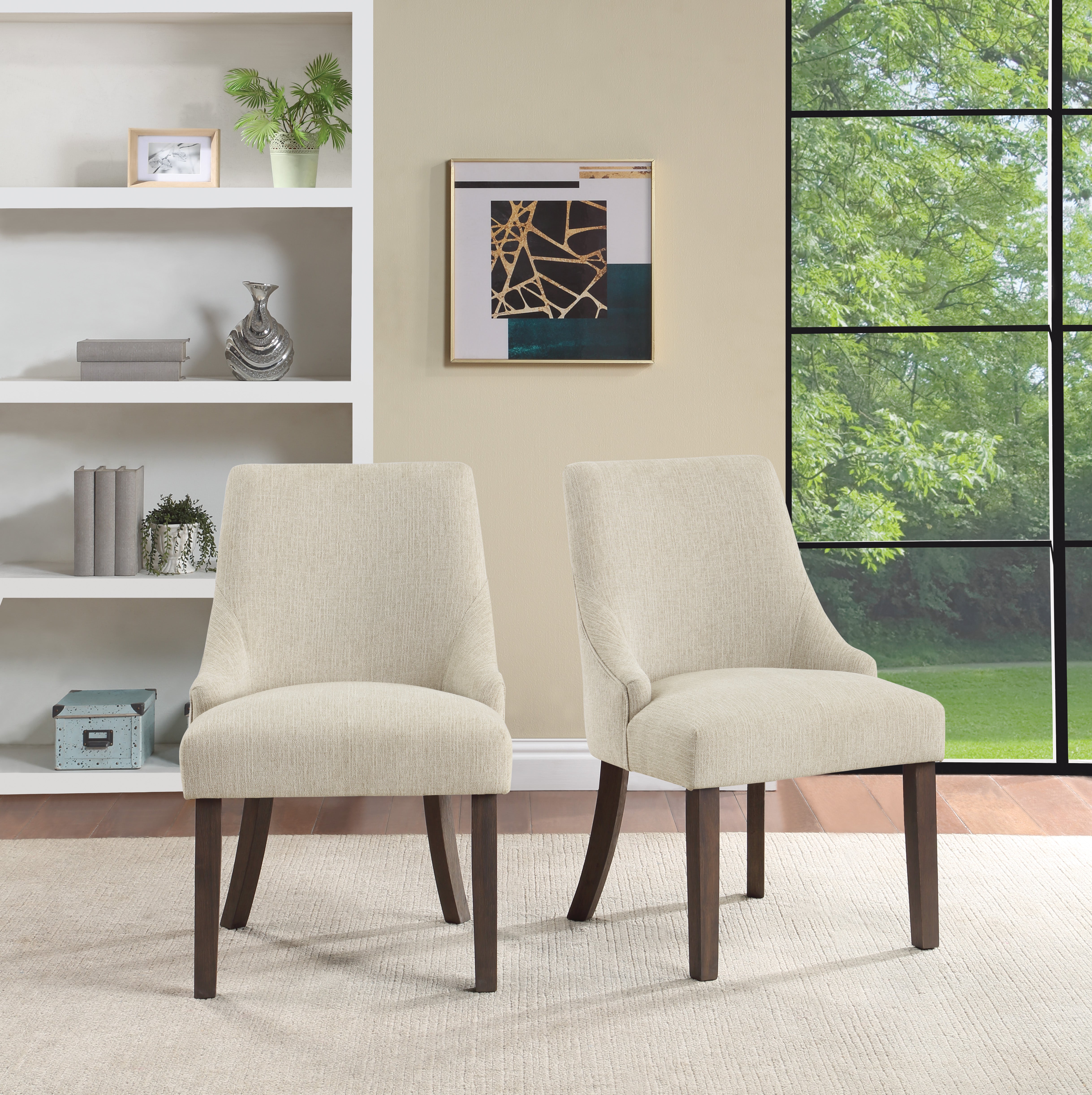 Leona Dining Chair 2-PK - Linen