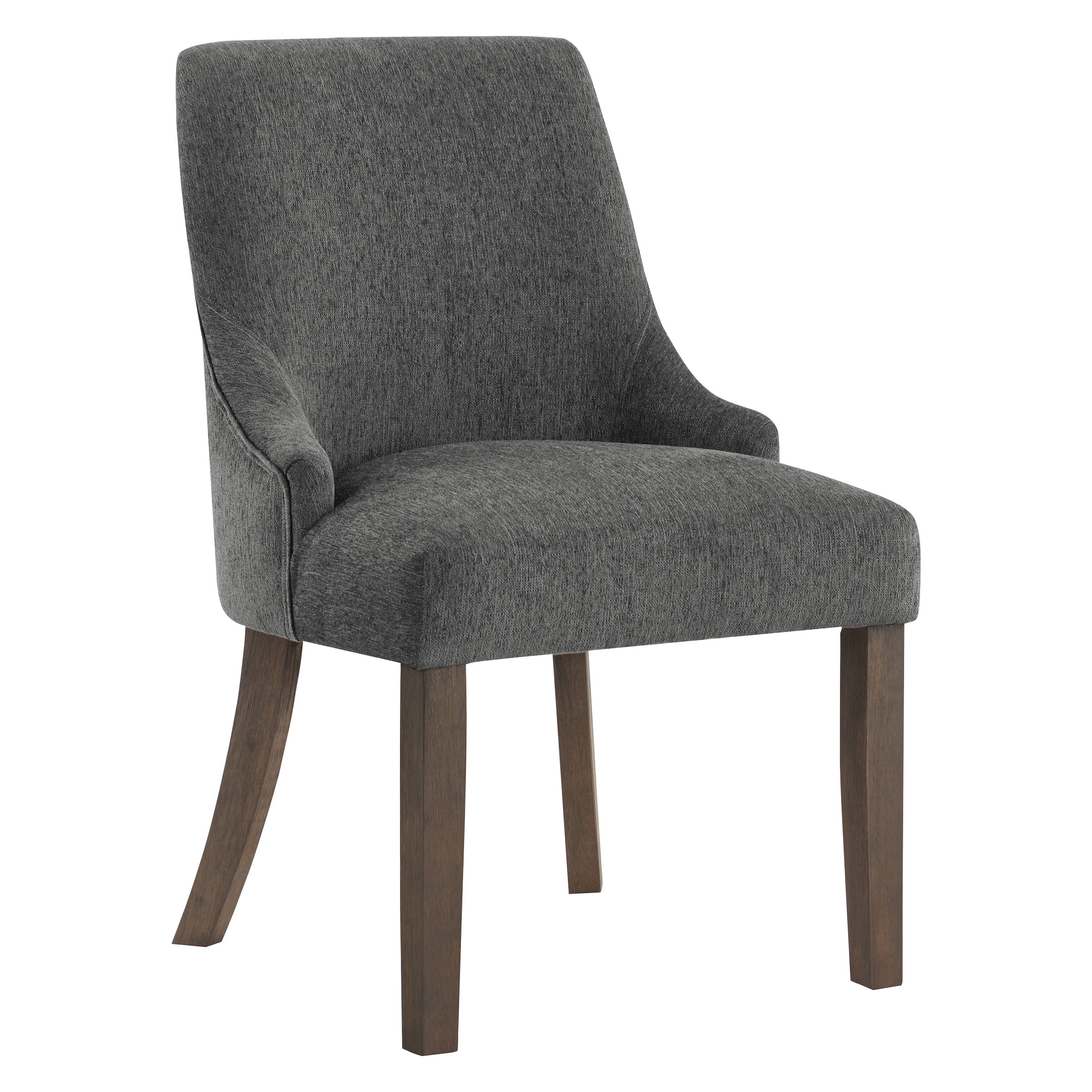Leona Dining Chair 2-PK - Charcoal