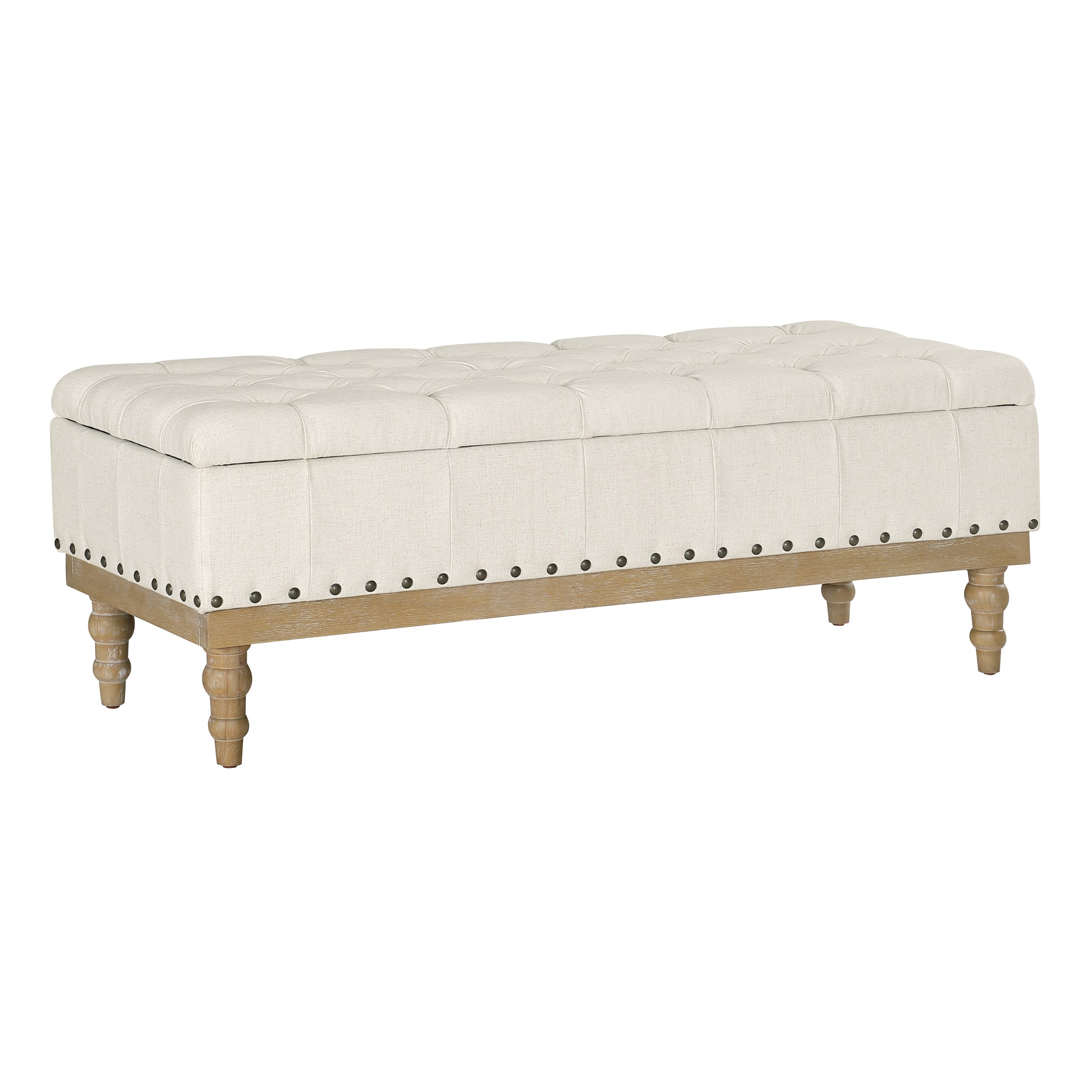 Landis Storage Bench - Linen