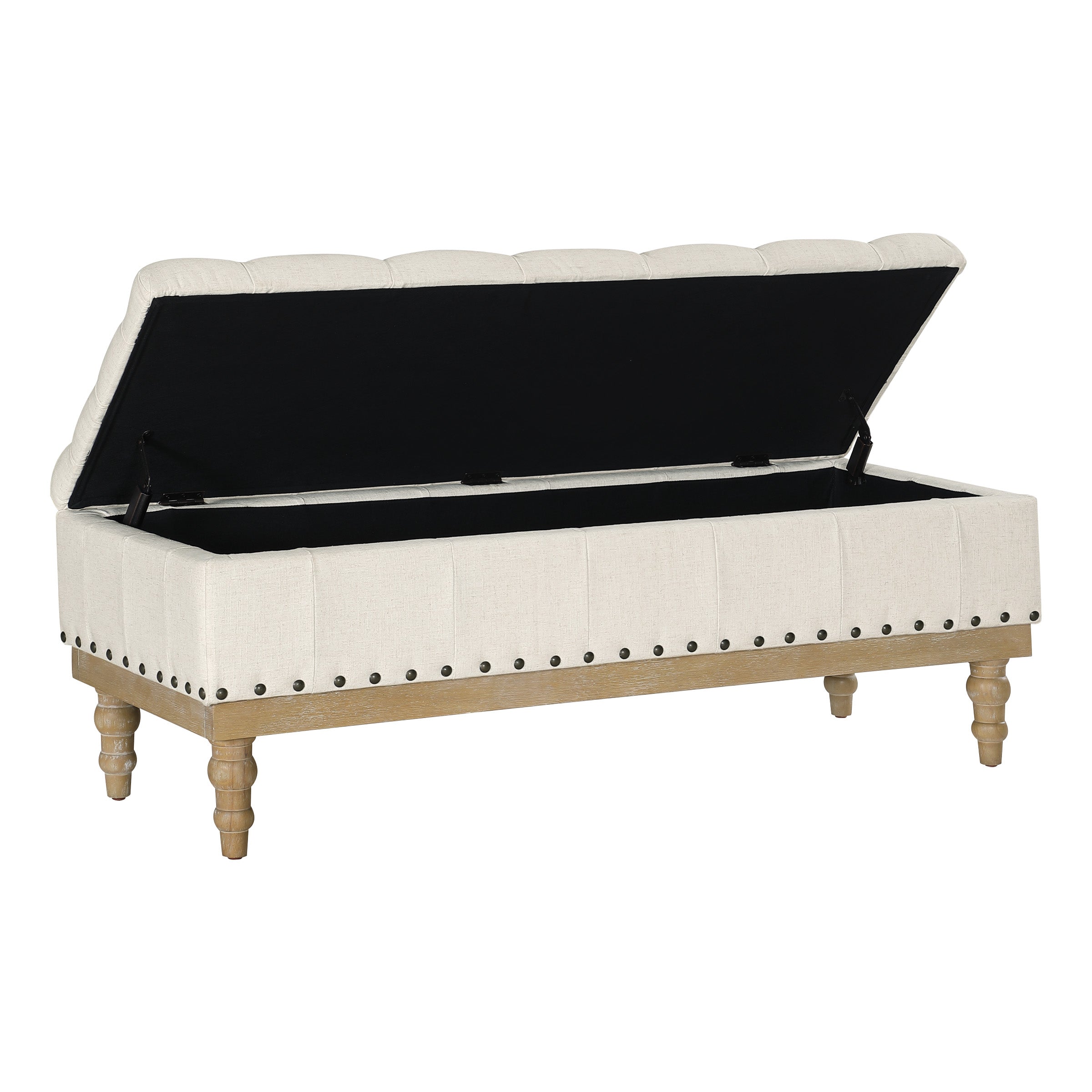 Landis Storage Bench - Linen
