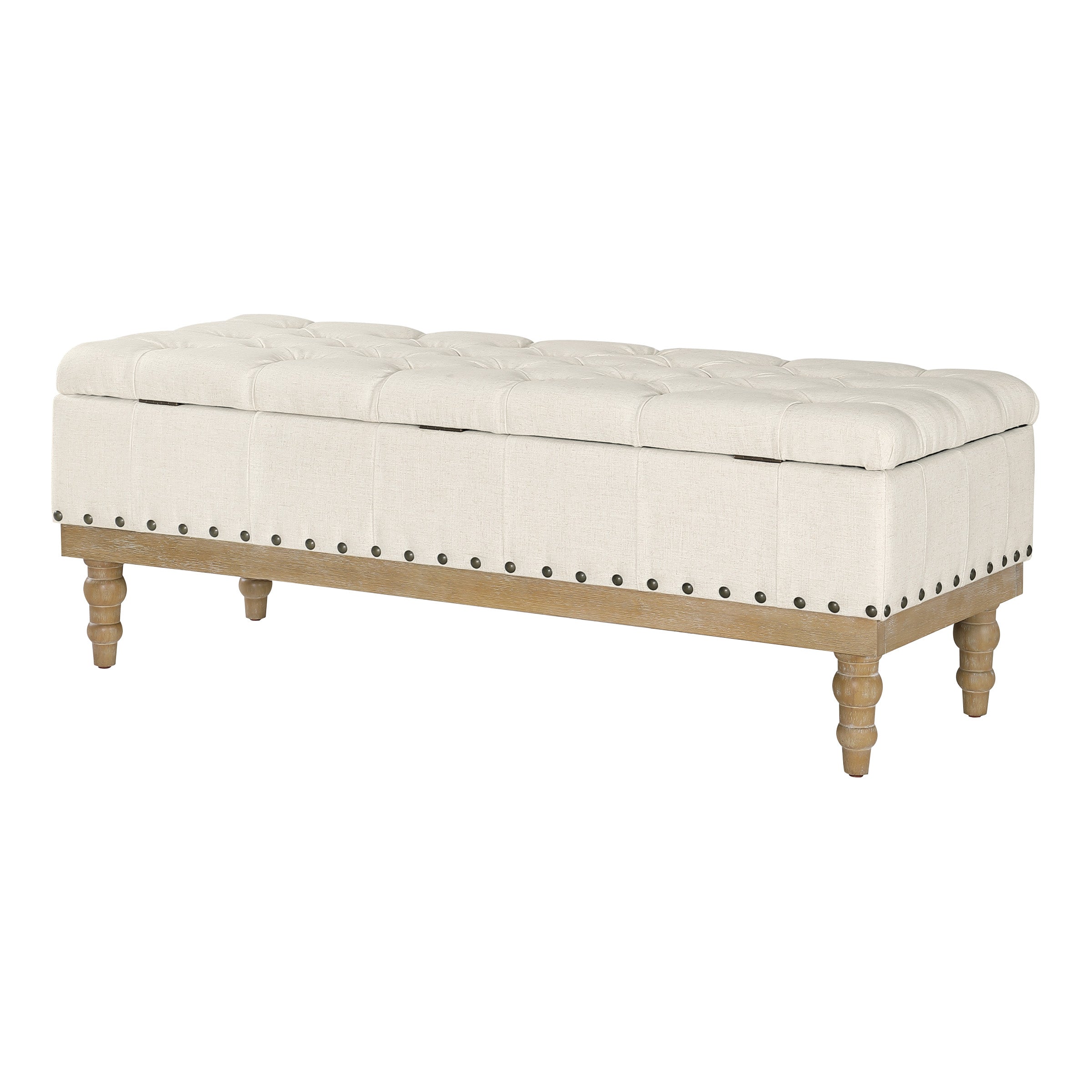 Landis Storage Bench - Linen