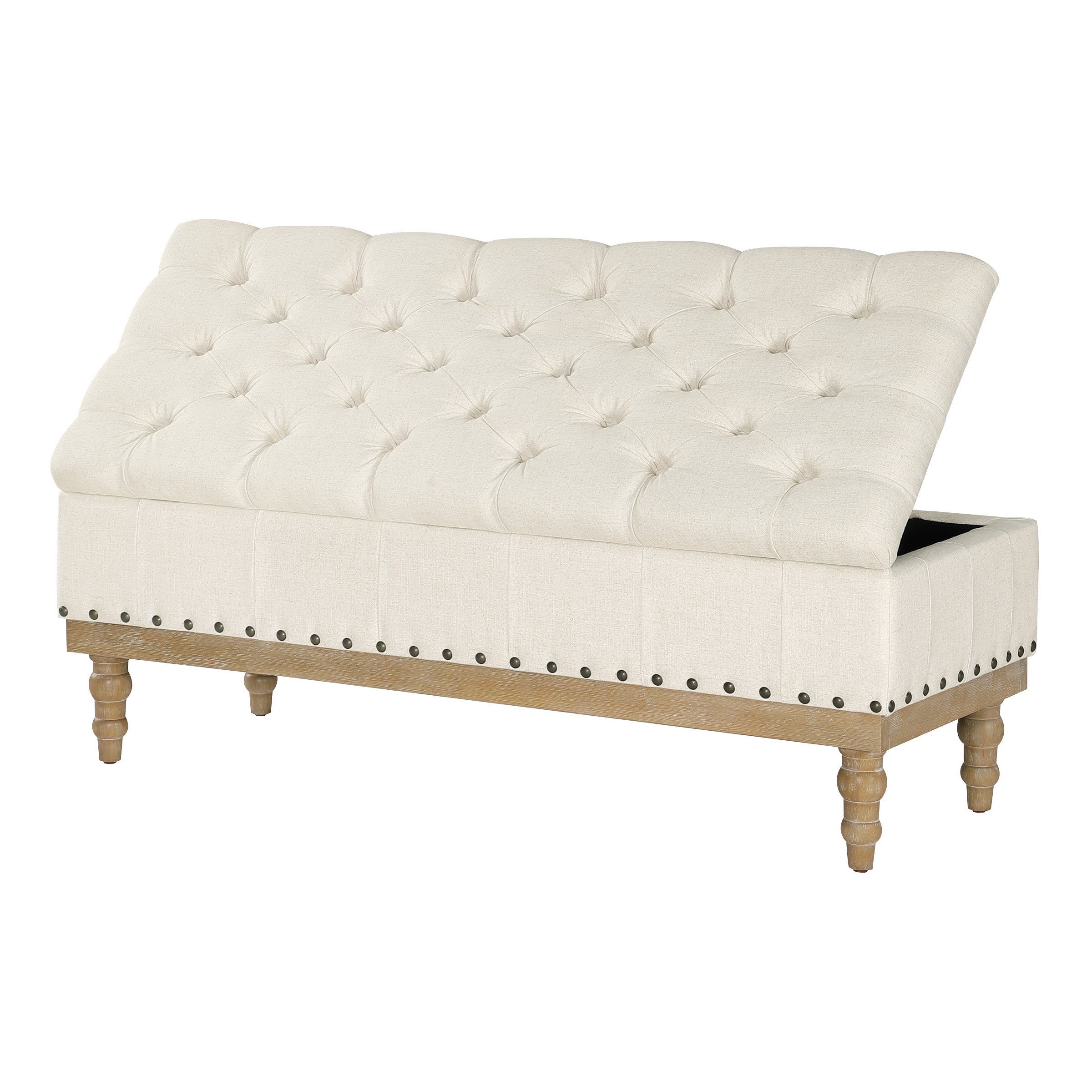 Landis Storage Bench - Linen
