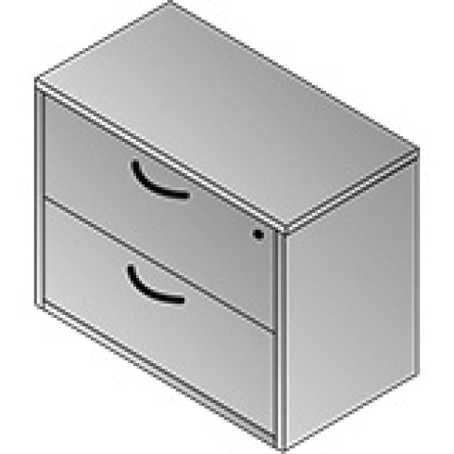 Lodi 2-Drawer Lateral File 30X20 - Slate Grey