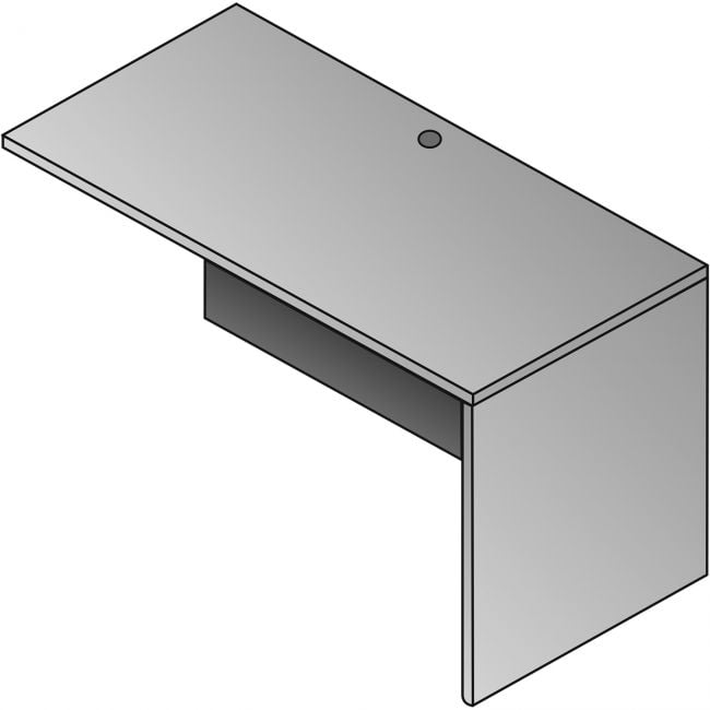 Lodi Return Shell 48X24 - Espresso