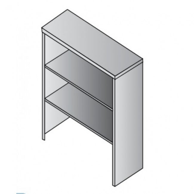 Lodi Open Hutch 30Wx12Dx36H - Cherry
