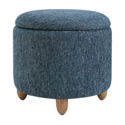 Lyra Storage Ottoman - Atlantic