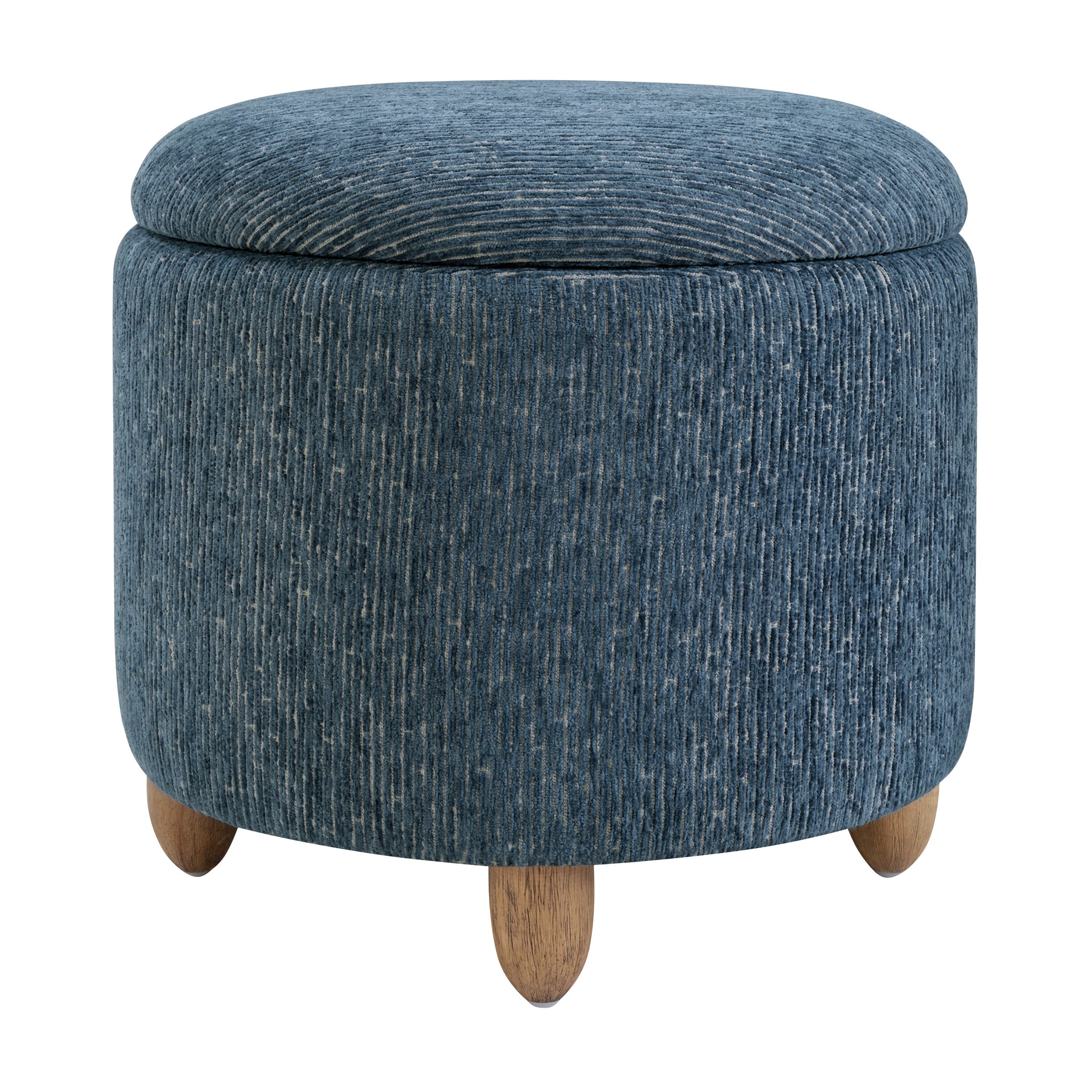 Lyra Storage Ottoman - Atlantic