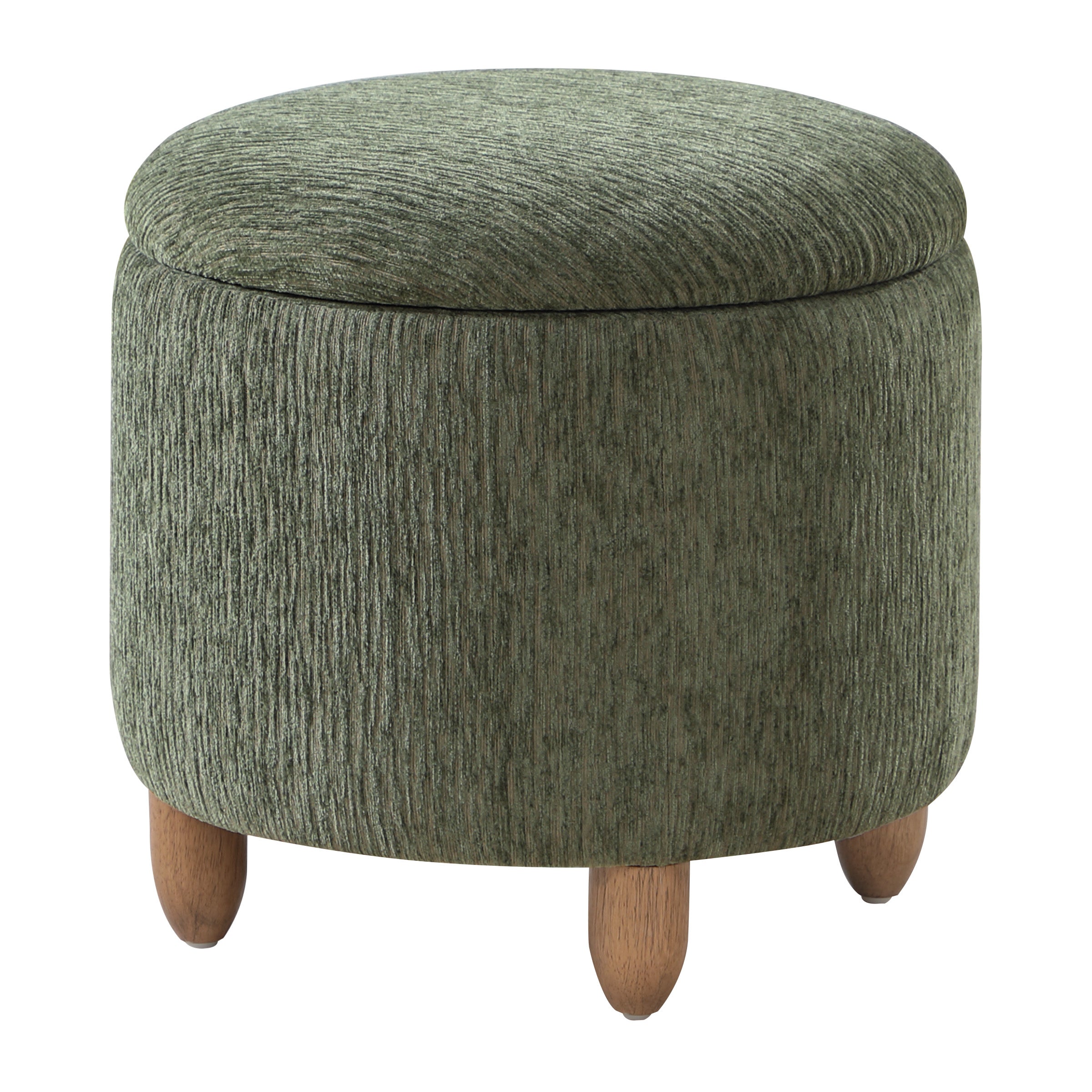 Lyra Storage Ottoman - Pine