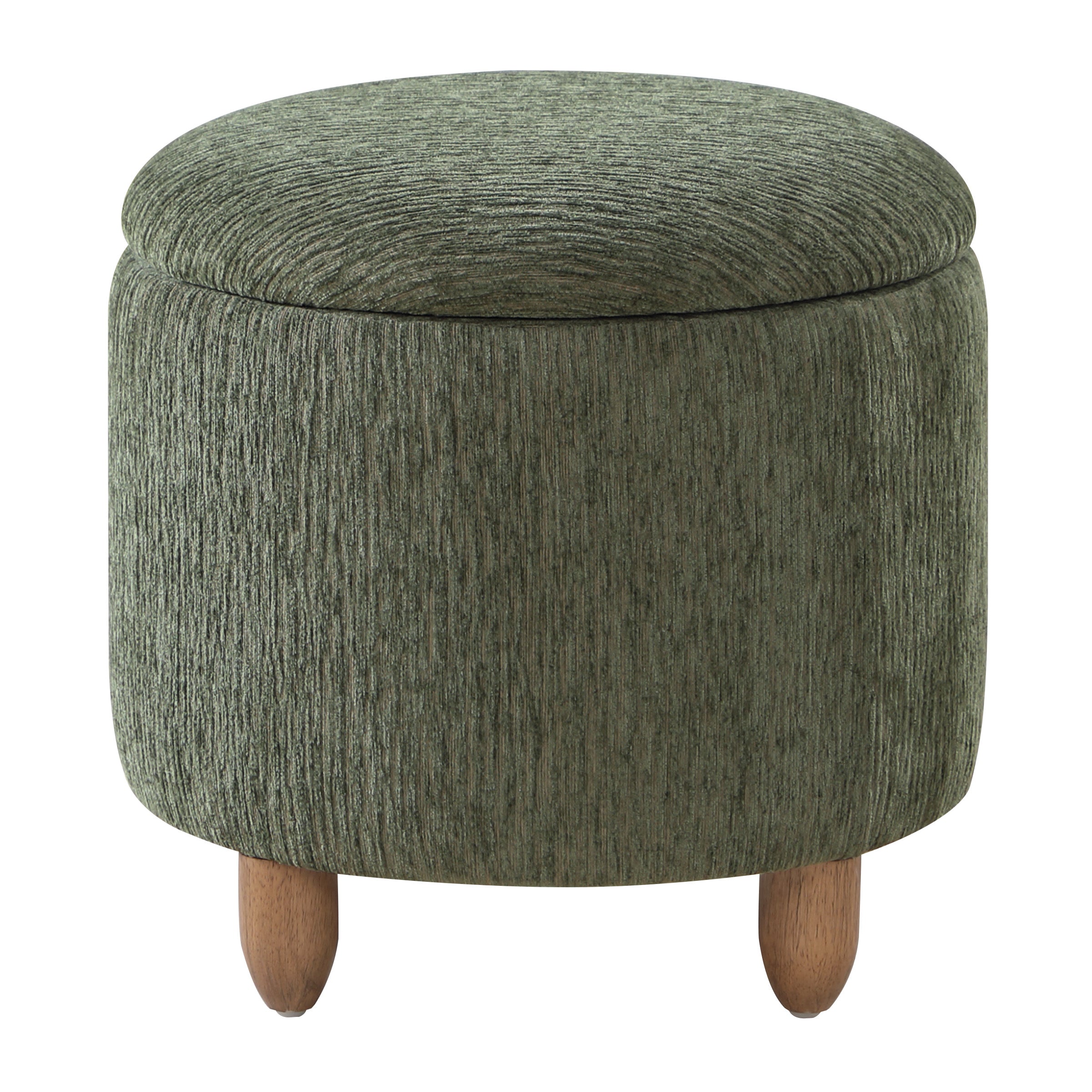 Lyra Storage Ottoman - Pine