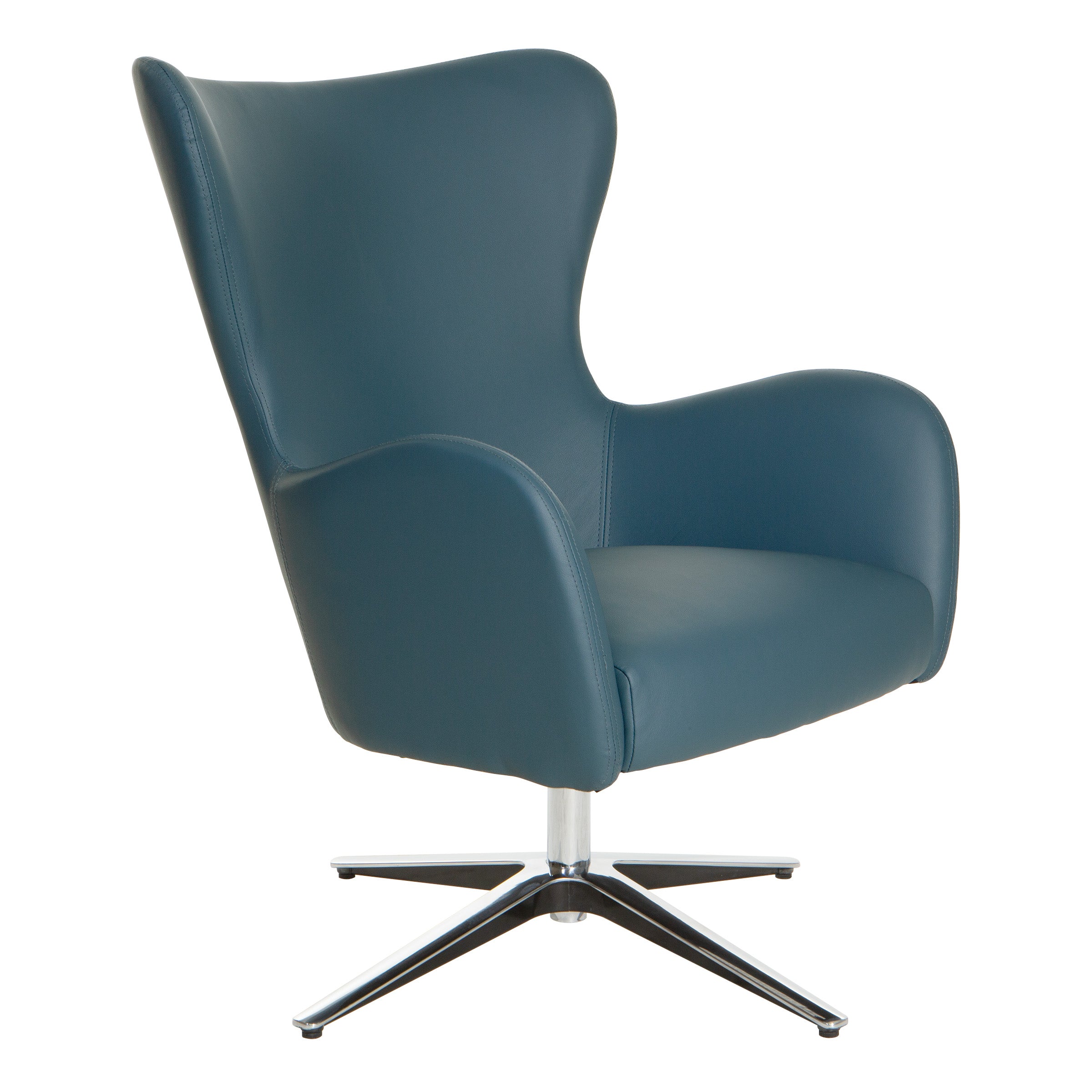 Wilma Swivel Armchair - Blue