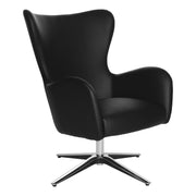 Wilma Swivel Armchair - Black