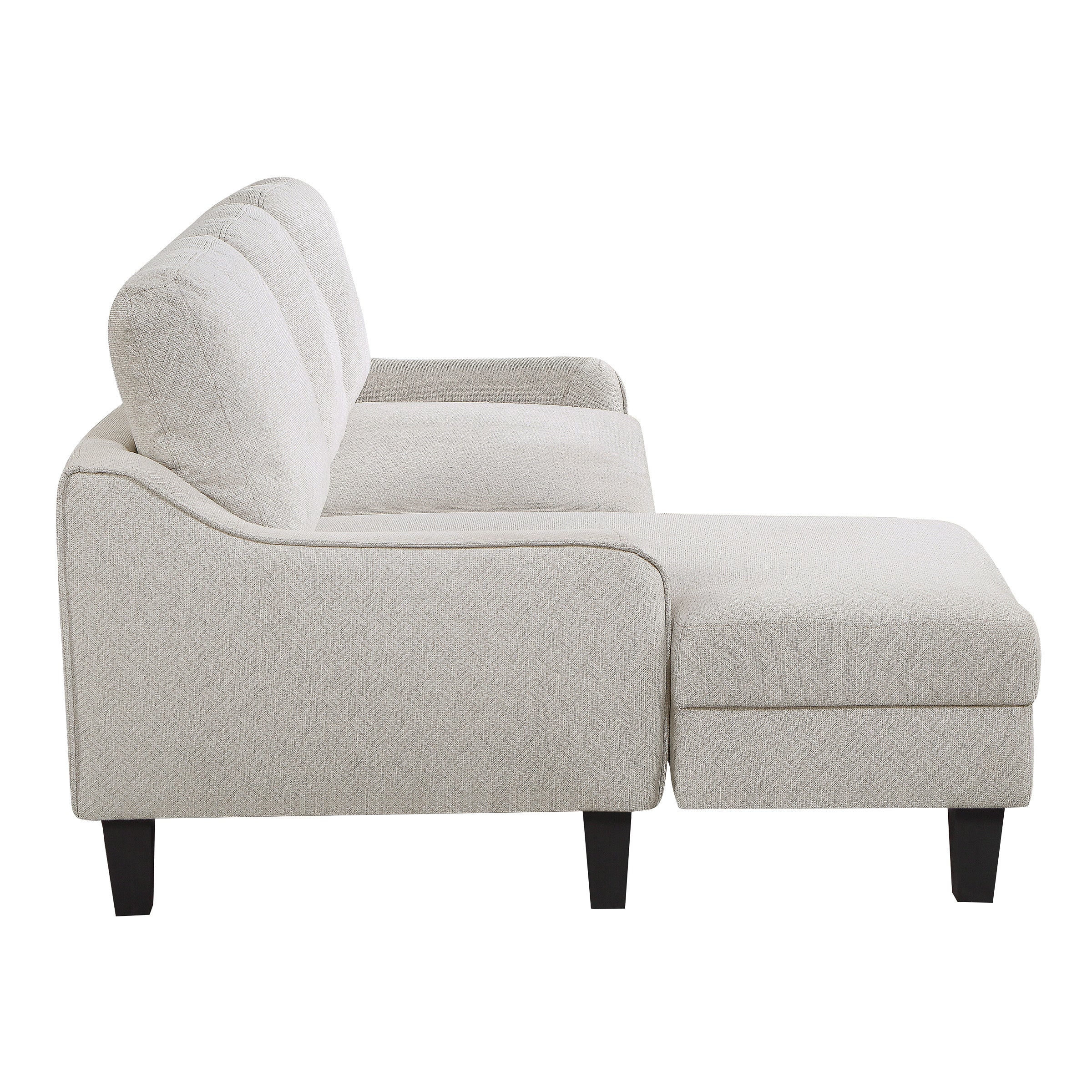 Lester Chaise Sofa - Cement