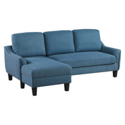 Lester Chaise Sofa - Blue