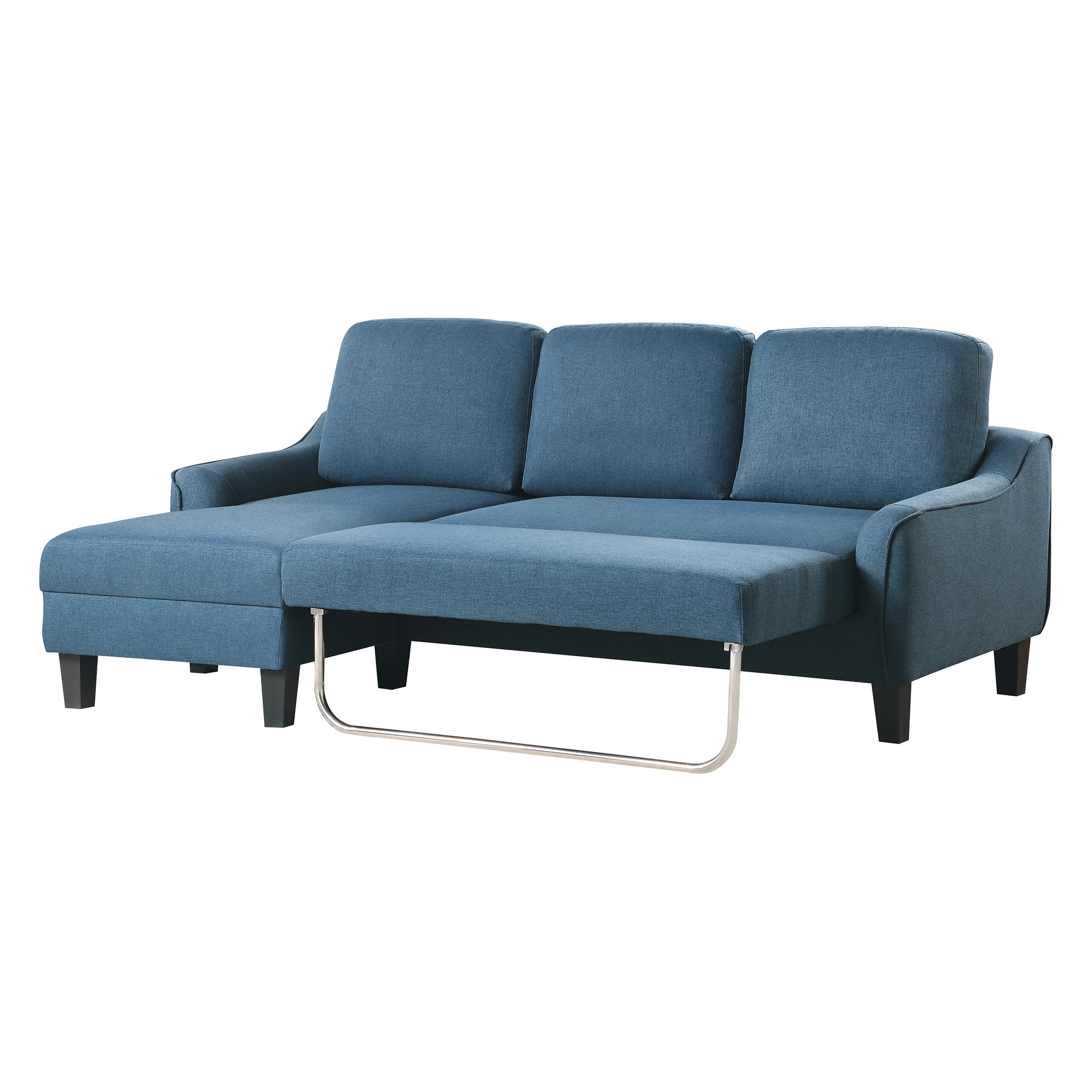 Lester Chaise Sofa - Blue