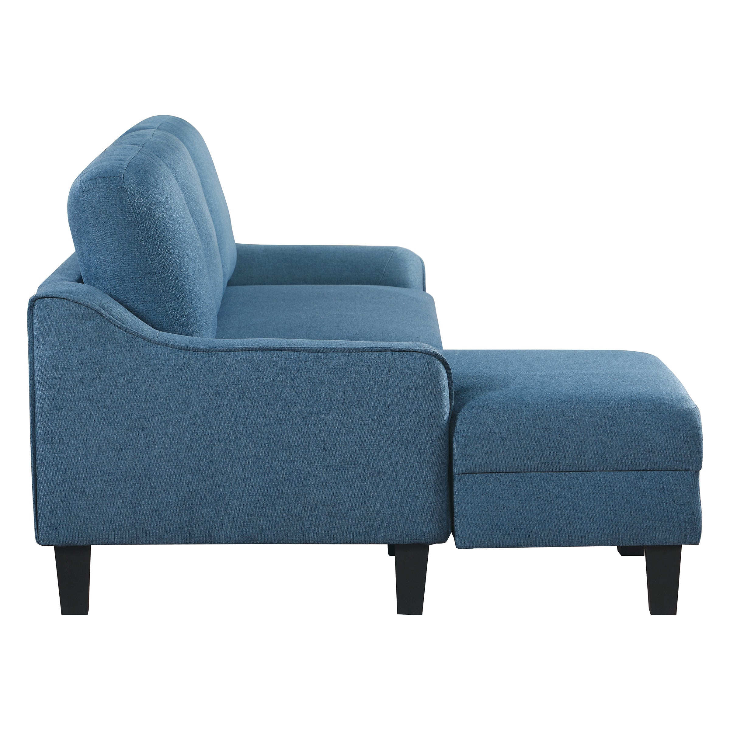 Lester Chaise Sofa - Blue