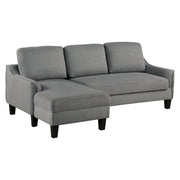 Lester Chaise Sofa - Grey