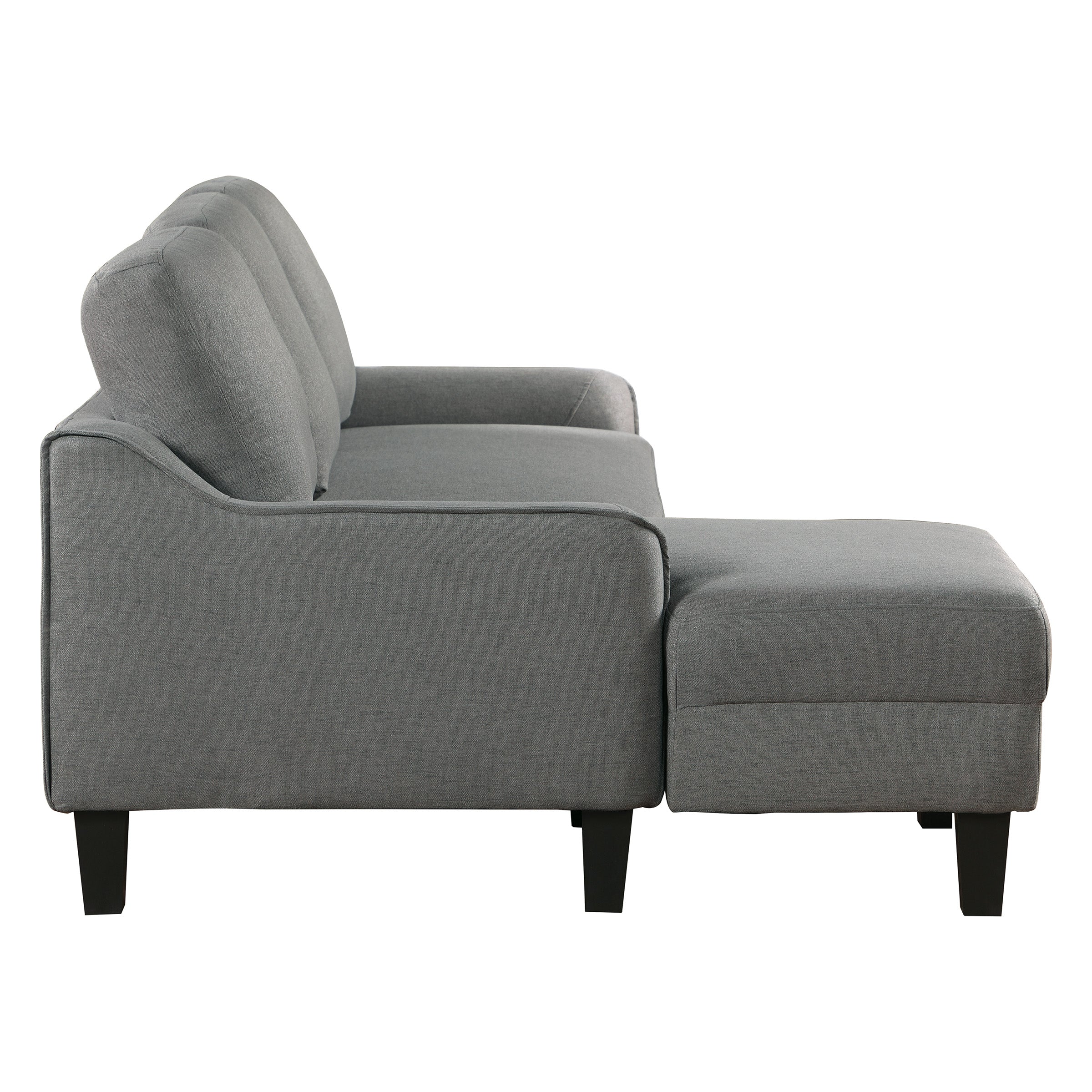 Lester Chaise Sofa - Grey