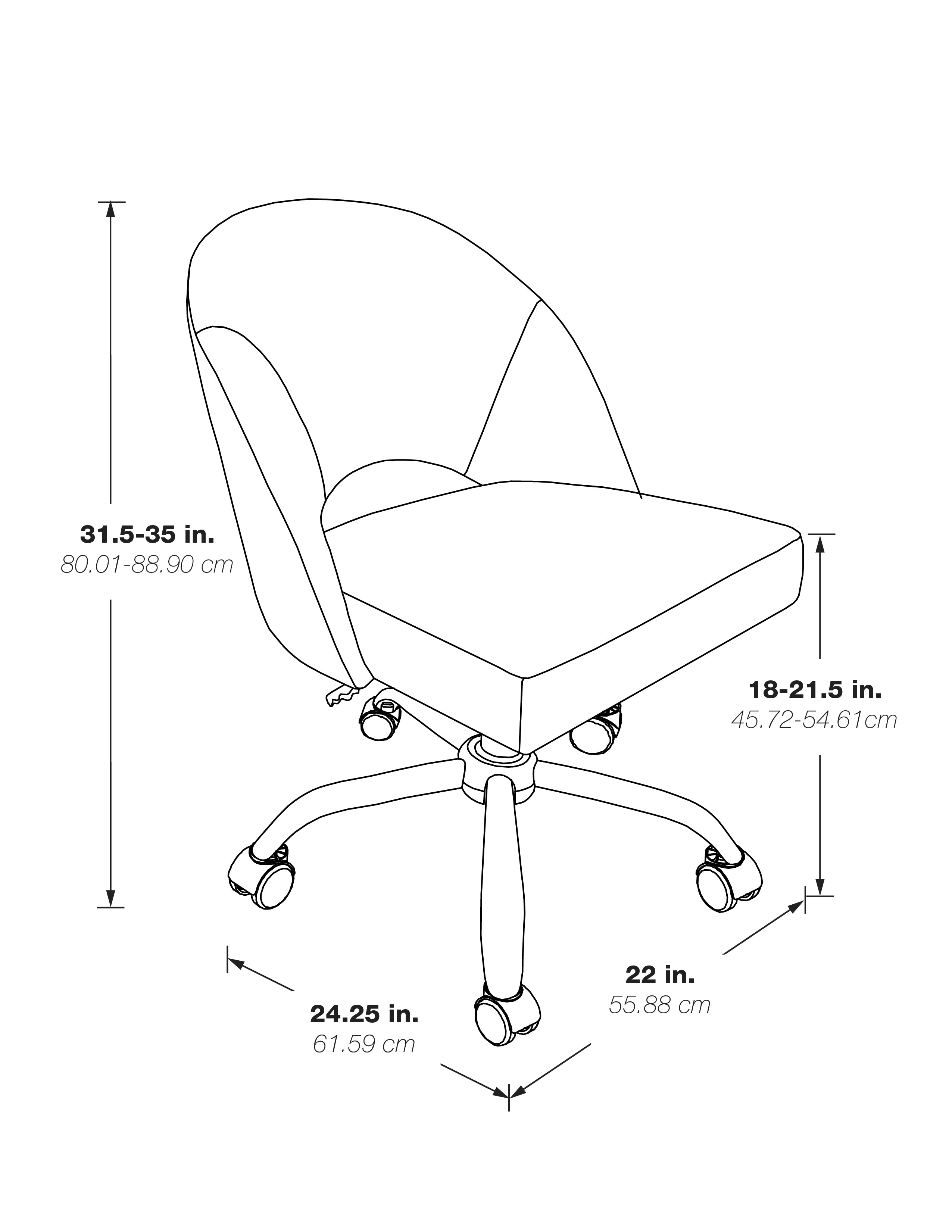 Lula Office Chair - Garden