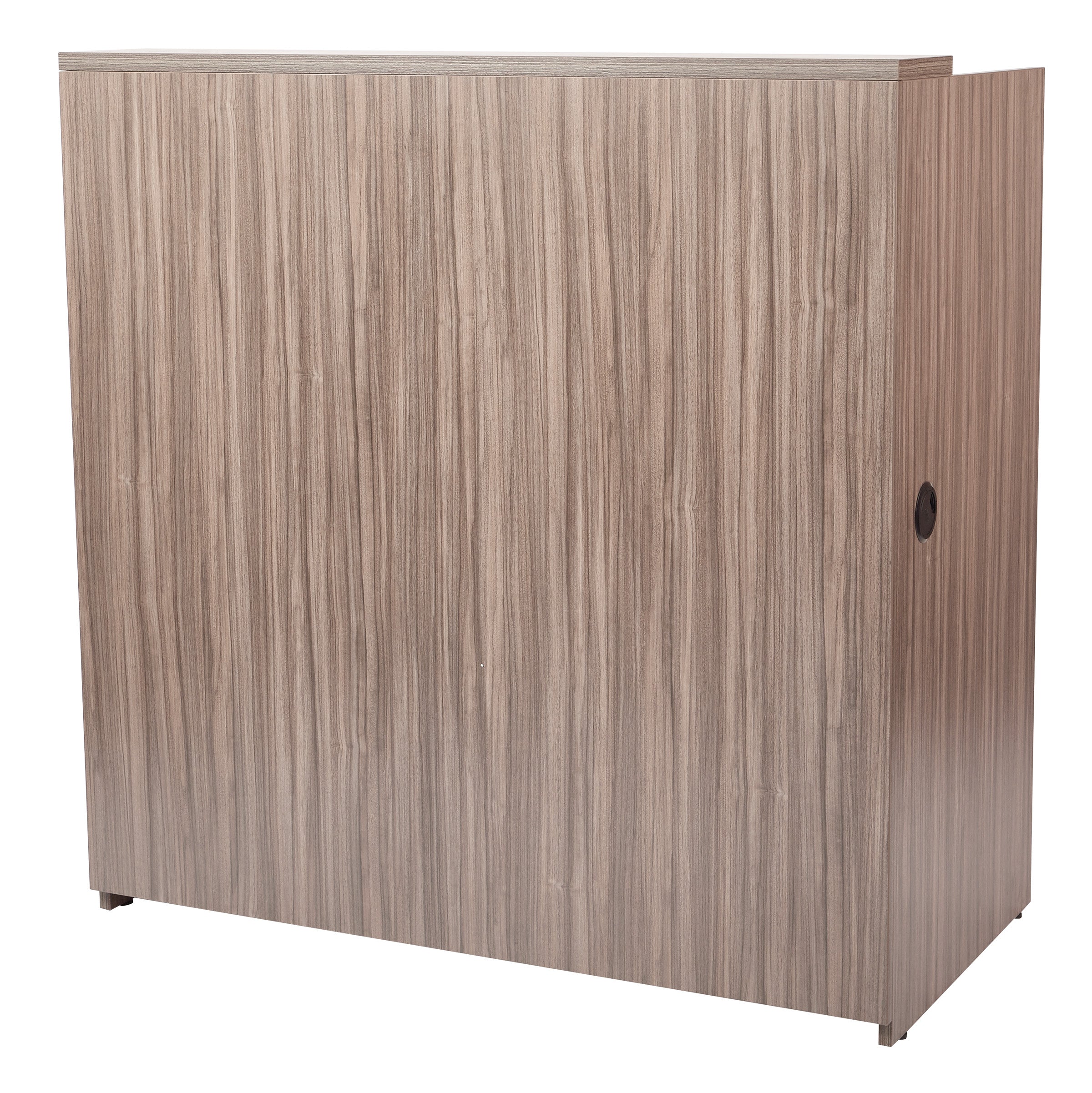 Laminate Workstation 48Wx24Dx48H - Urban Walnut