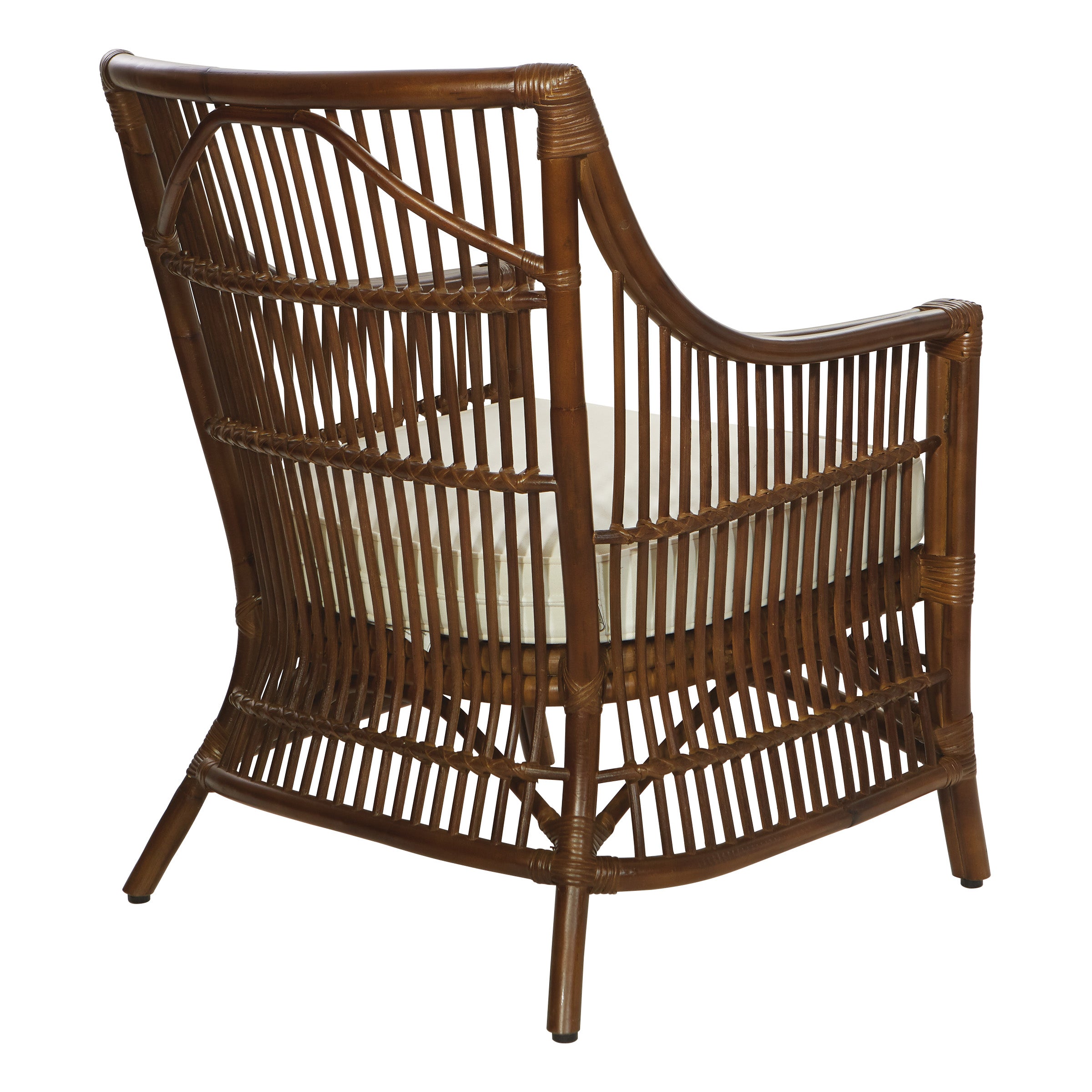 Maui Chair - Cream/Brown