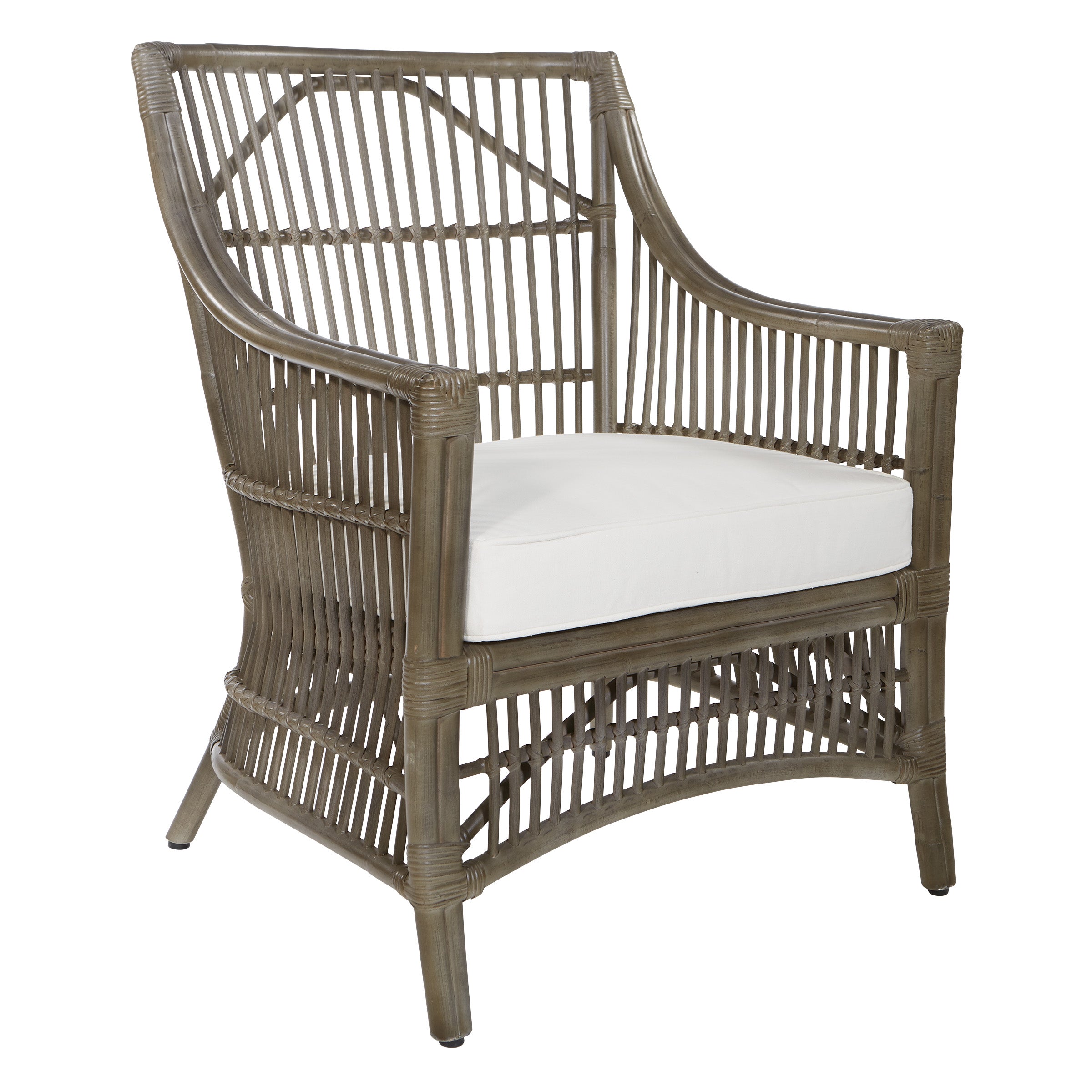 Maui Chair - Cream/Grey