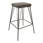 Mayson 26" Counter Stool - Charcoal