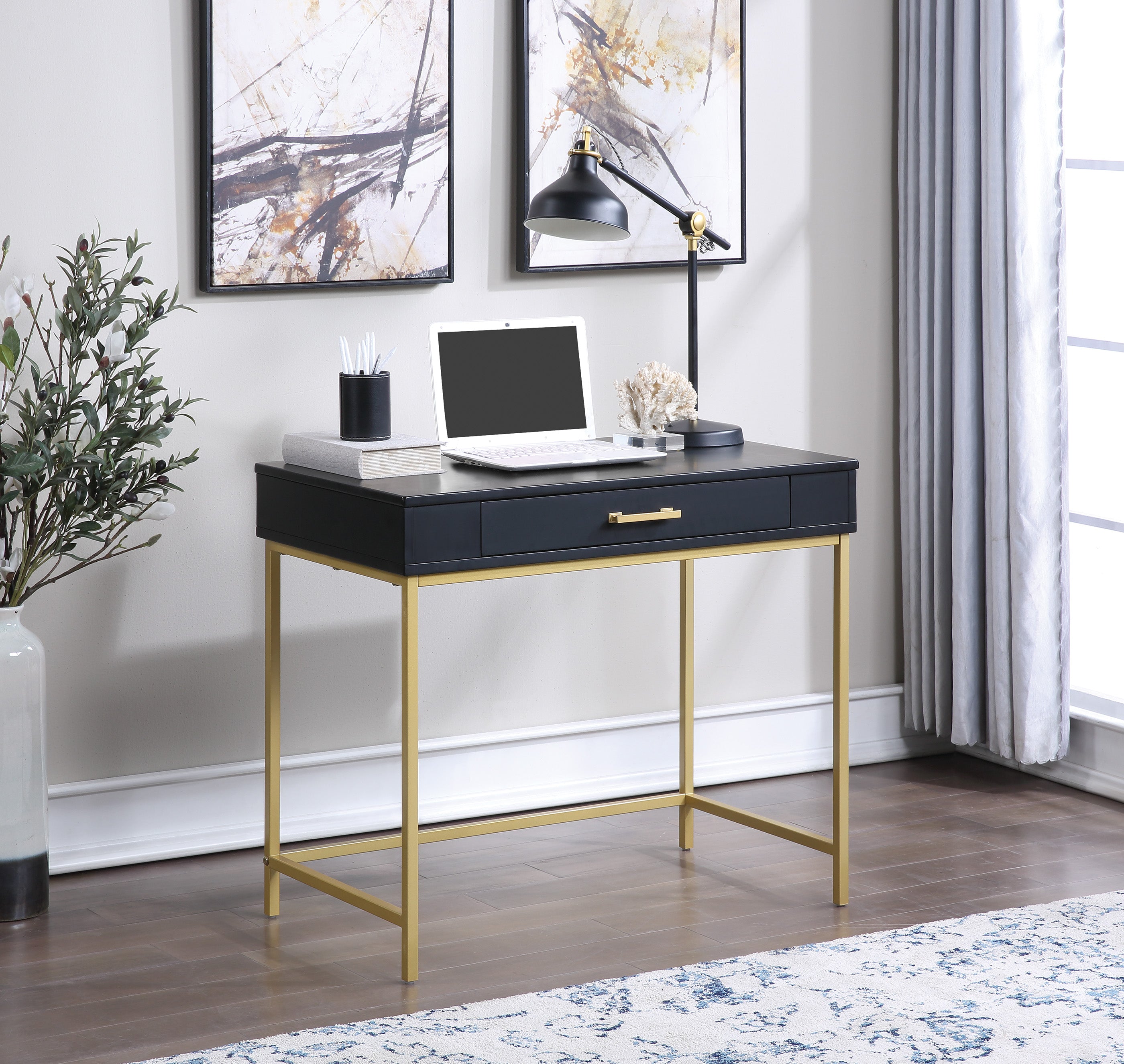 Modern Life Desk - Black