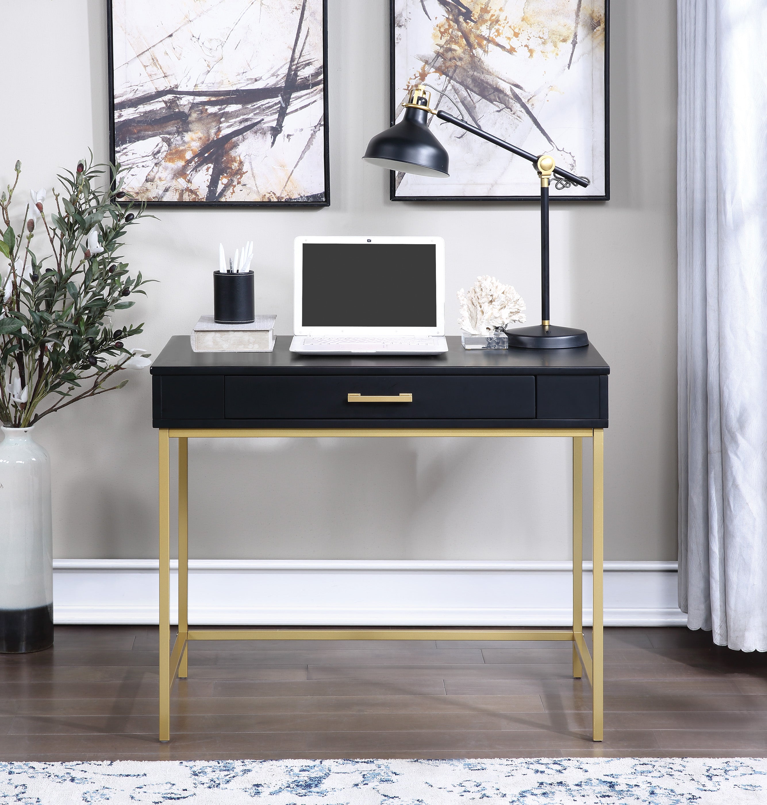 Modern Life Desk - Black