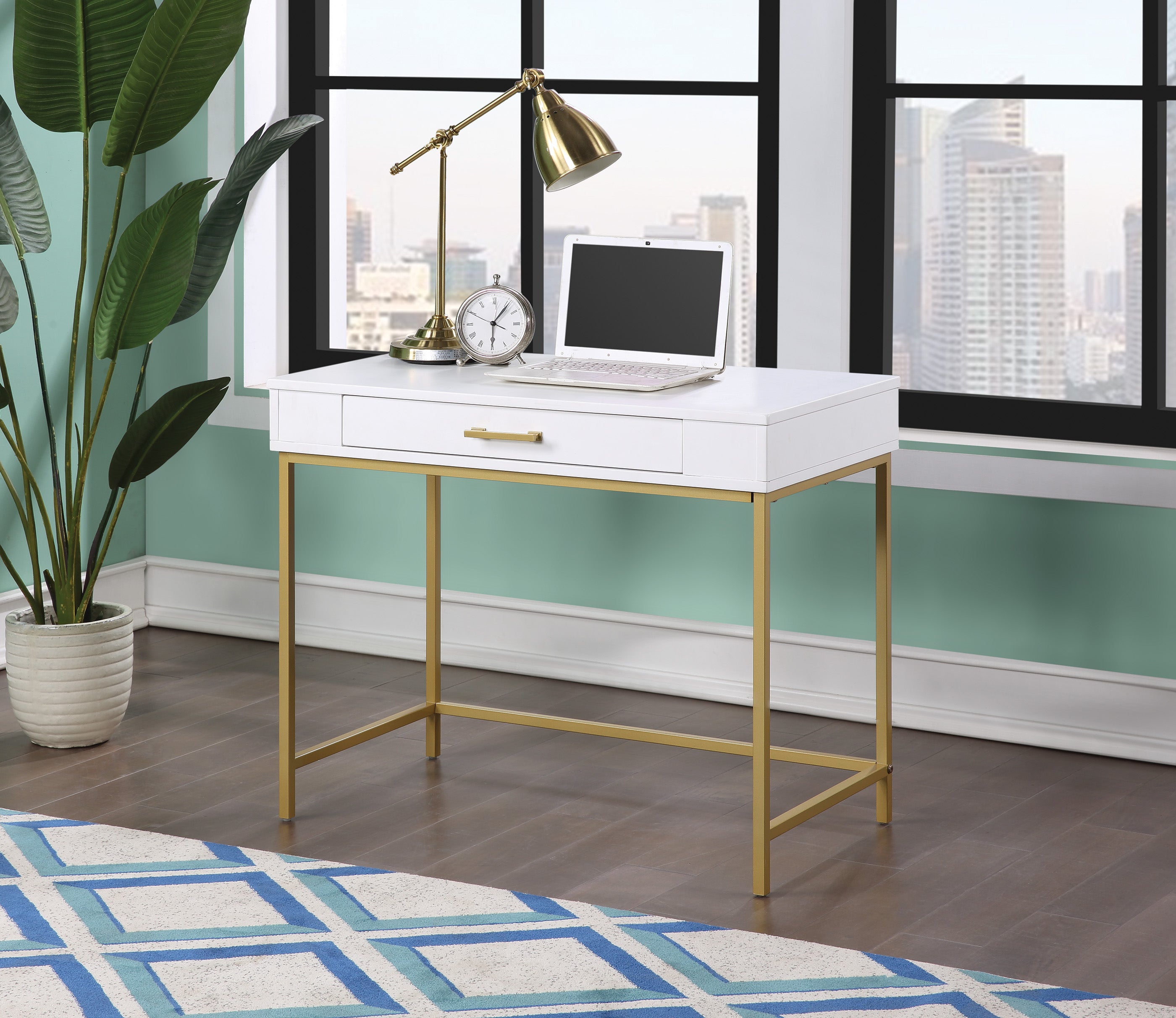 Modern Life Desk - White