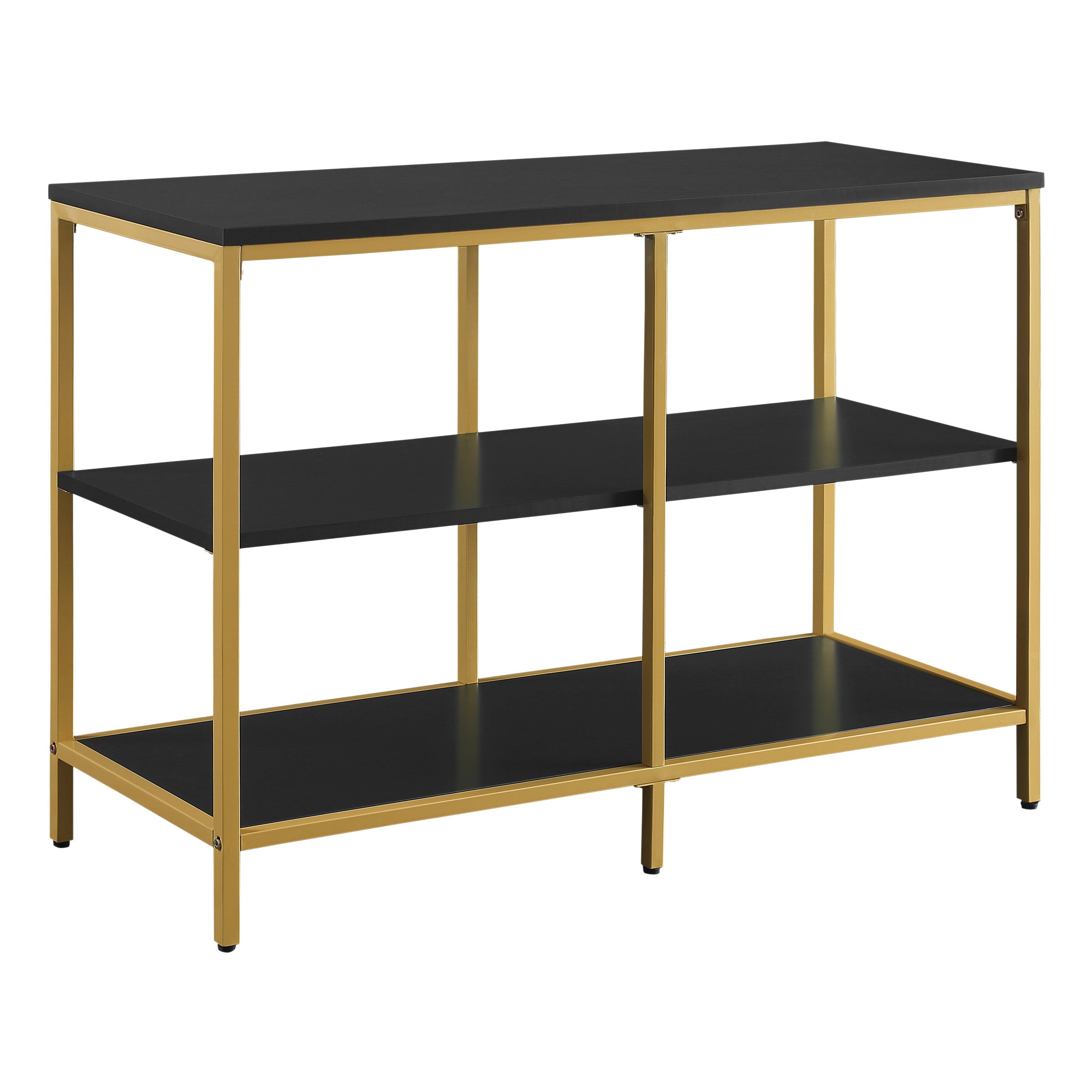 Modern Life Bookcase in Black - Black