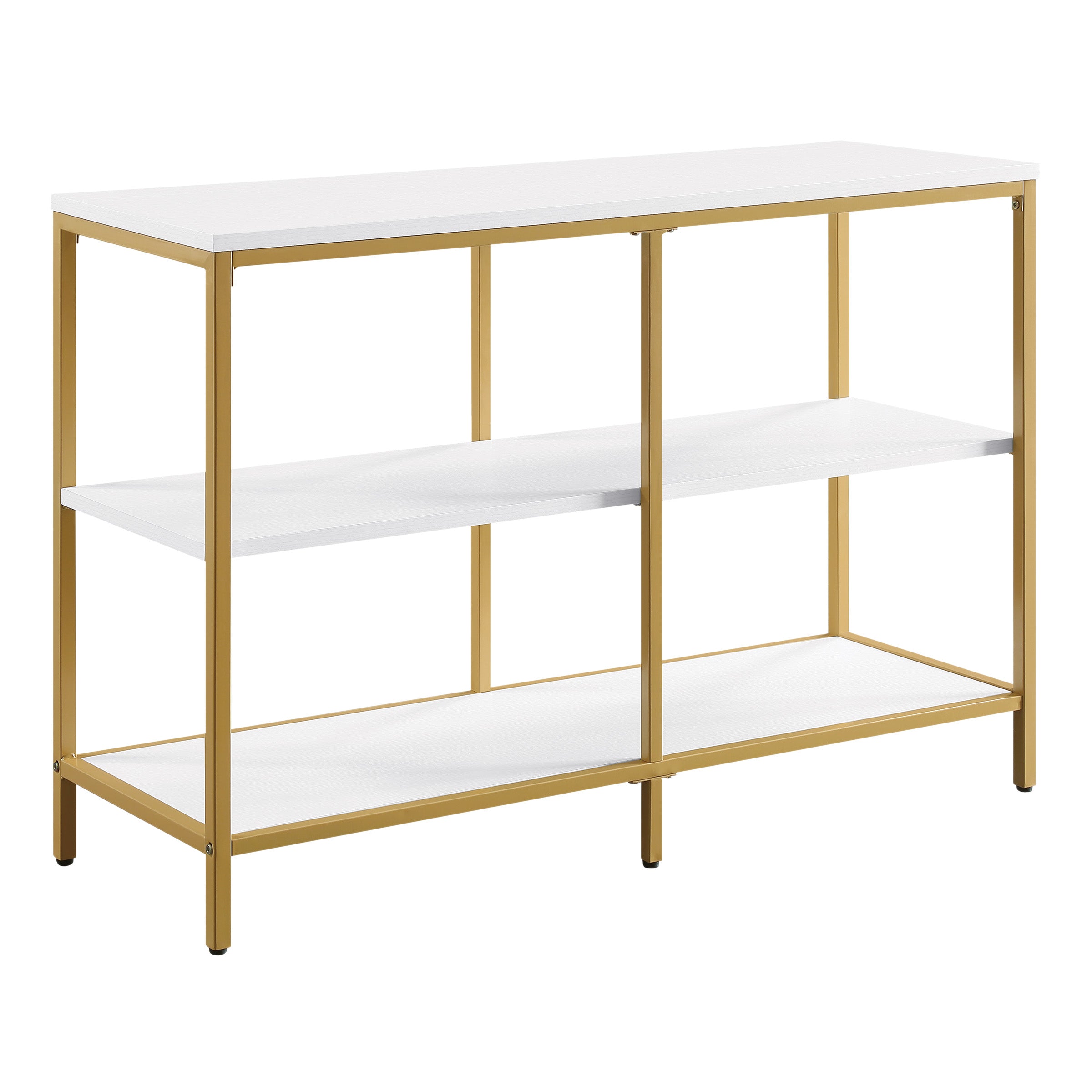 Modern Life Bookcase in White - White