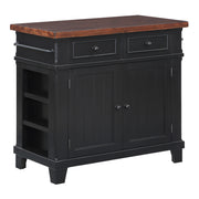 Madison Kitchen Island - Black