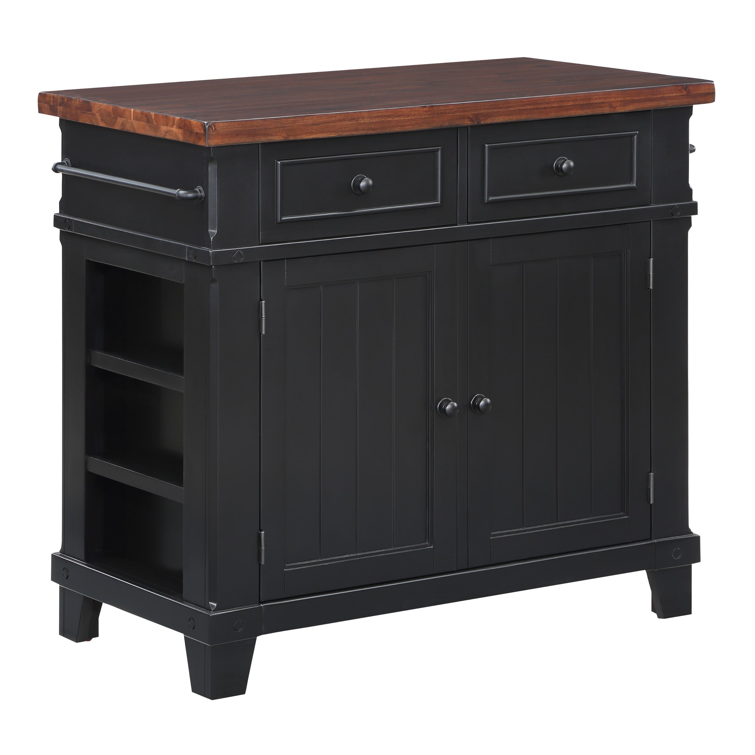 Madison Kitchen Island - Black
