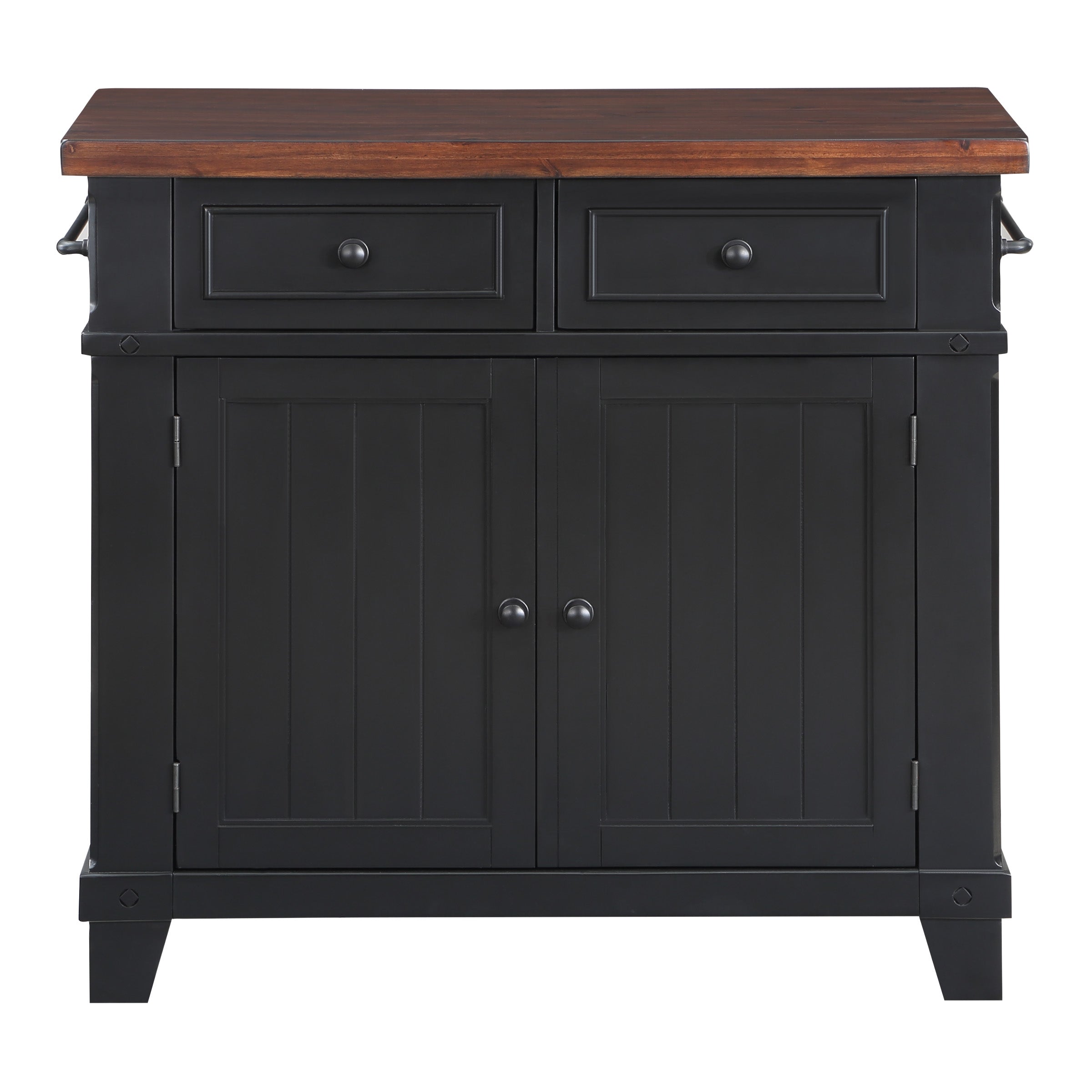 Madison Kitchen Island - Black