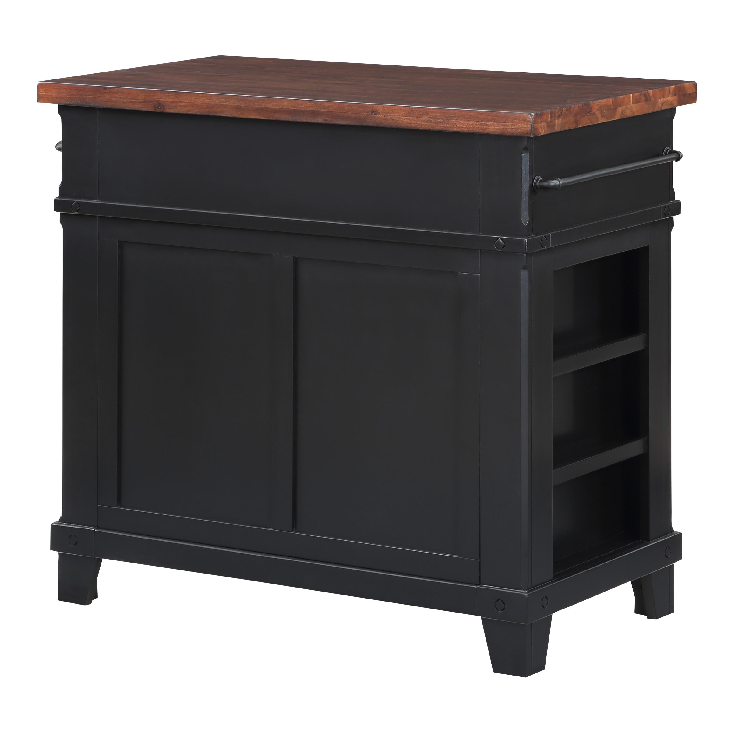 Madison Kitchen Island - Black