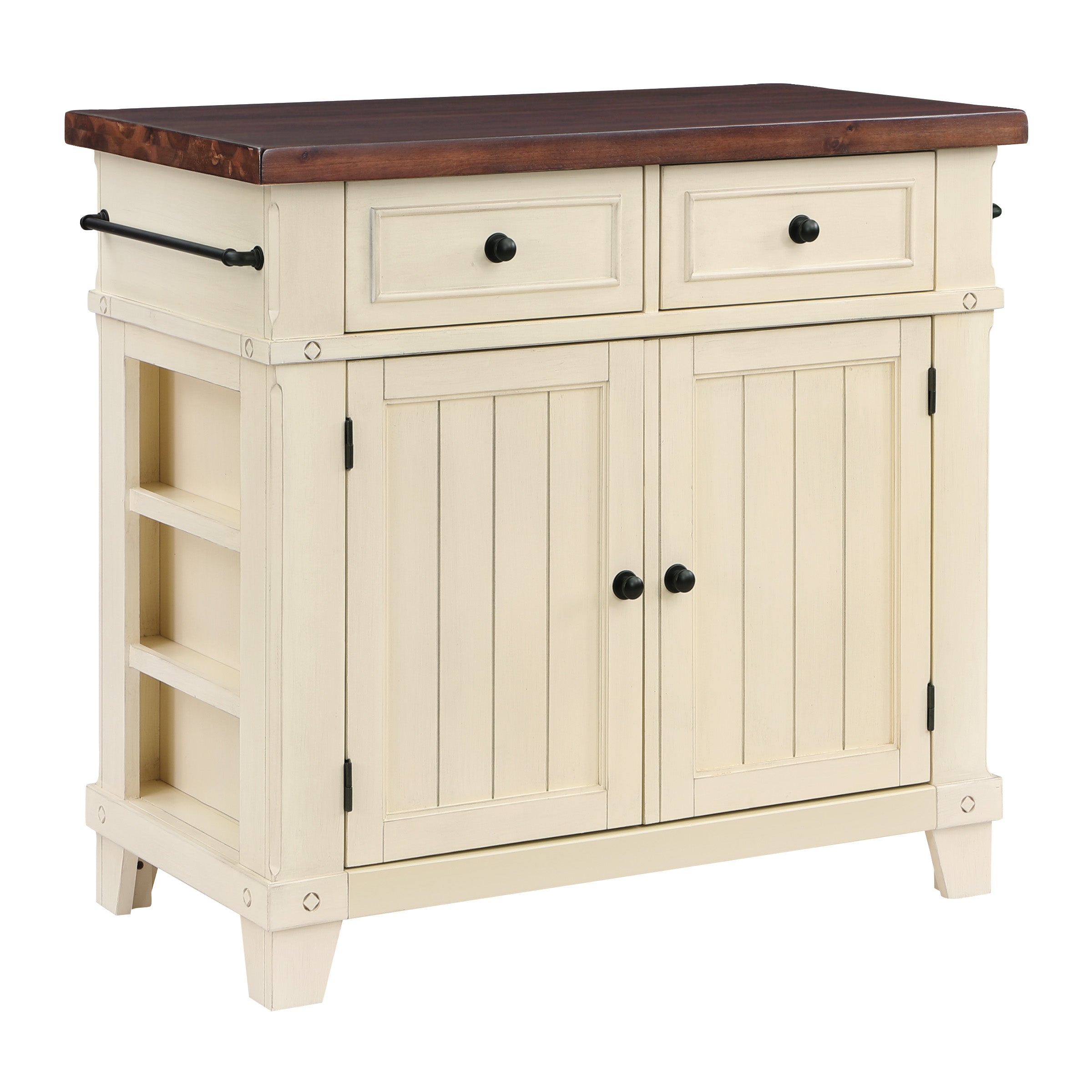 Madison Kitchen Island - White
