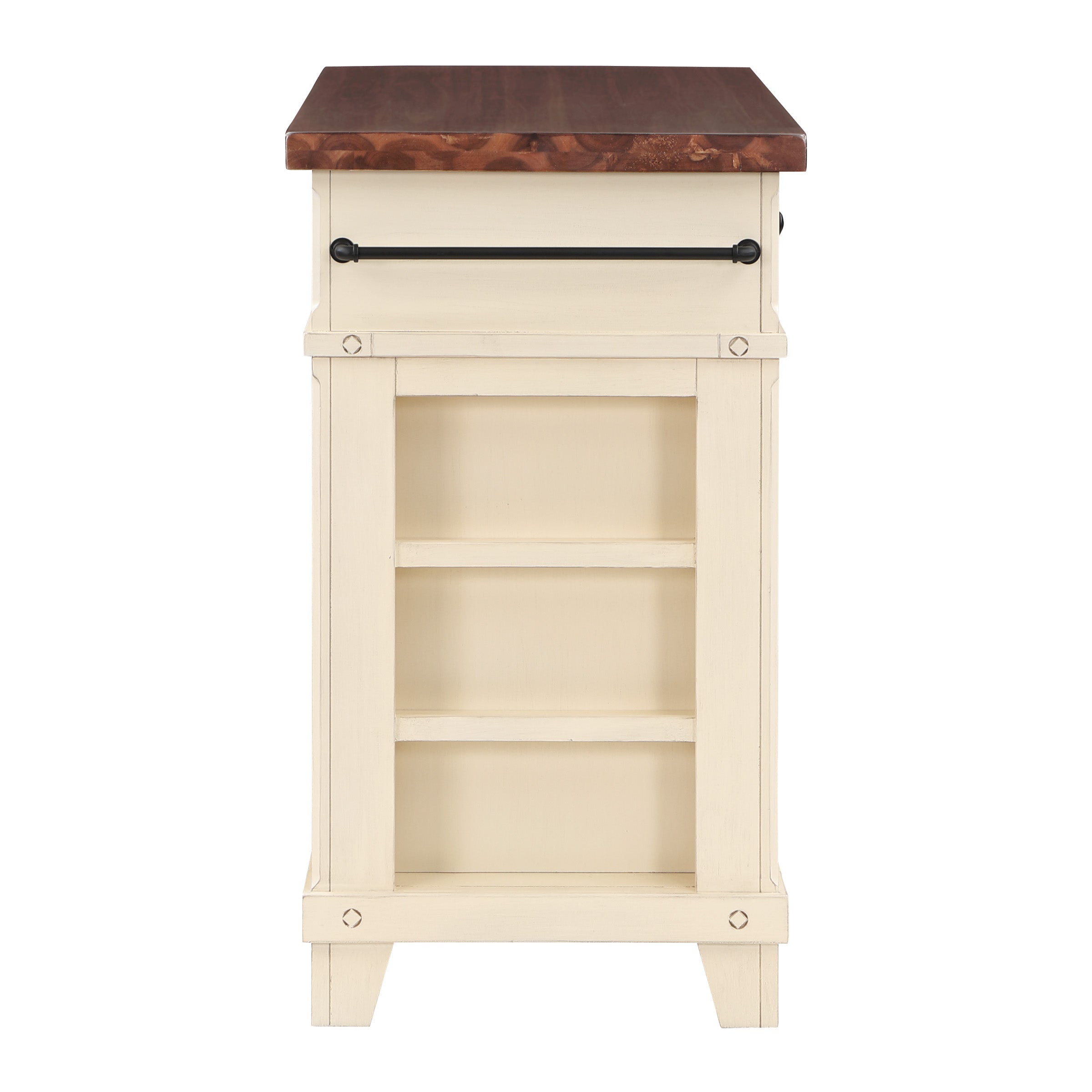 Madison Kitchen Island - White