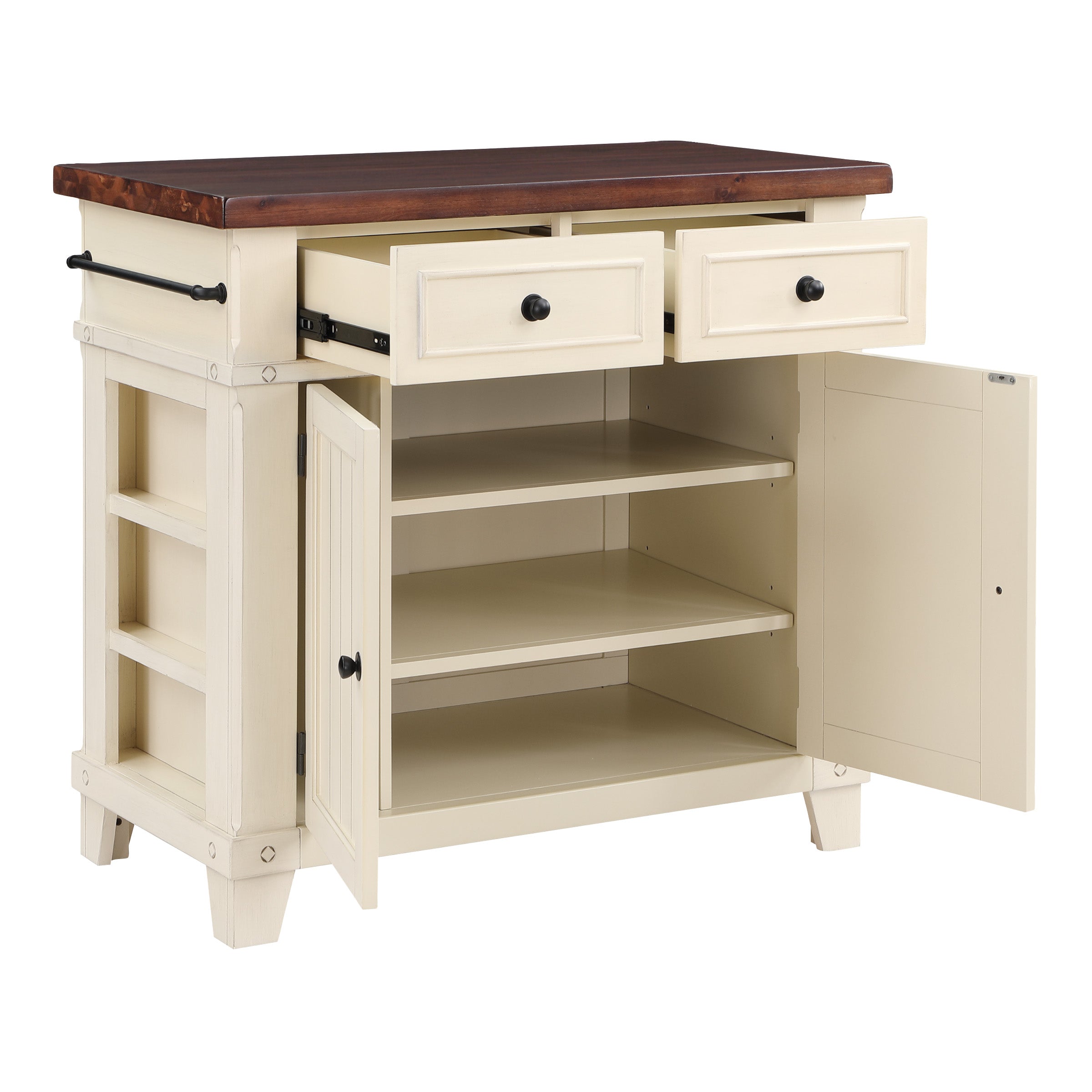 Madison Kitchen Island - White