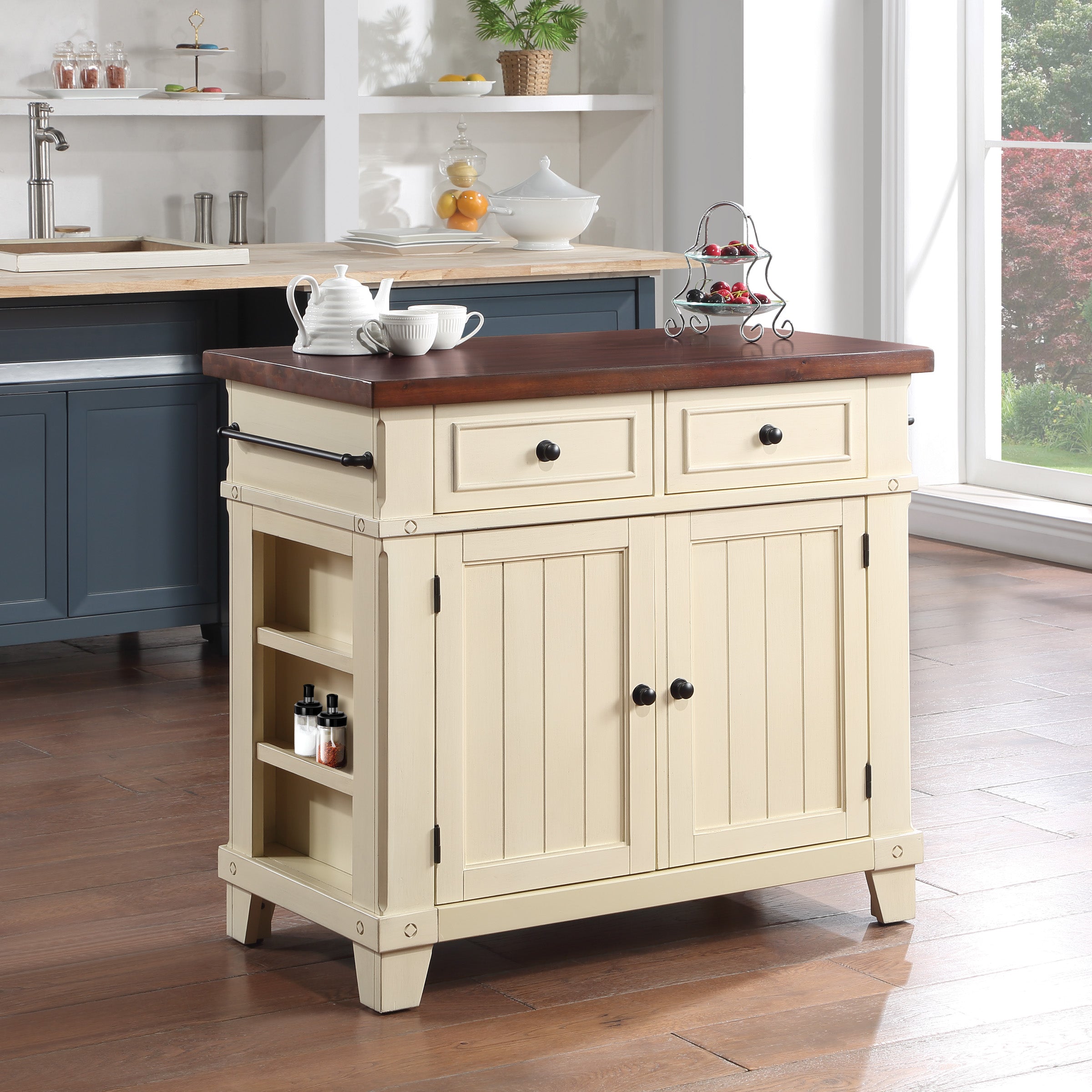 Madison Kitchen Island - White