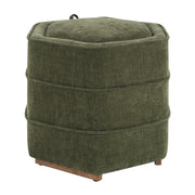 Maddox 6-sided Storage Ottoman - Bottle Green